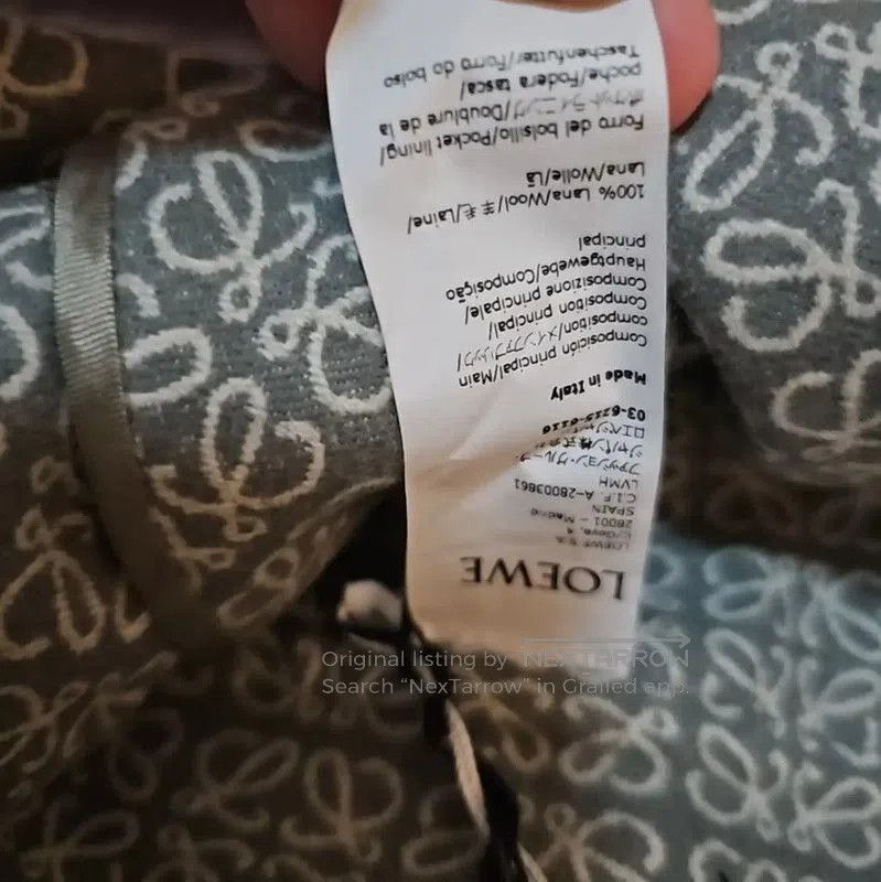 Loewe Loewe Green Wool Women's Coat . Size M / US 6-8 / IT 42-44 - 7 Thumbnail