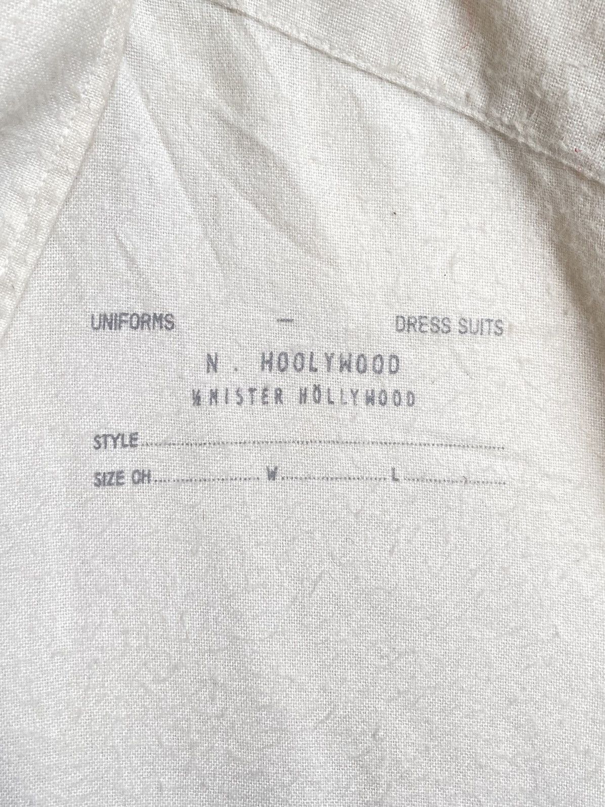 Japanese Brand × N.Hoolywood N. HOOLYWOOD Cream Shirt Size US M / EU 48-50 / 2 - 11 Thumbnail