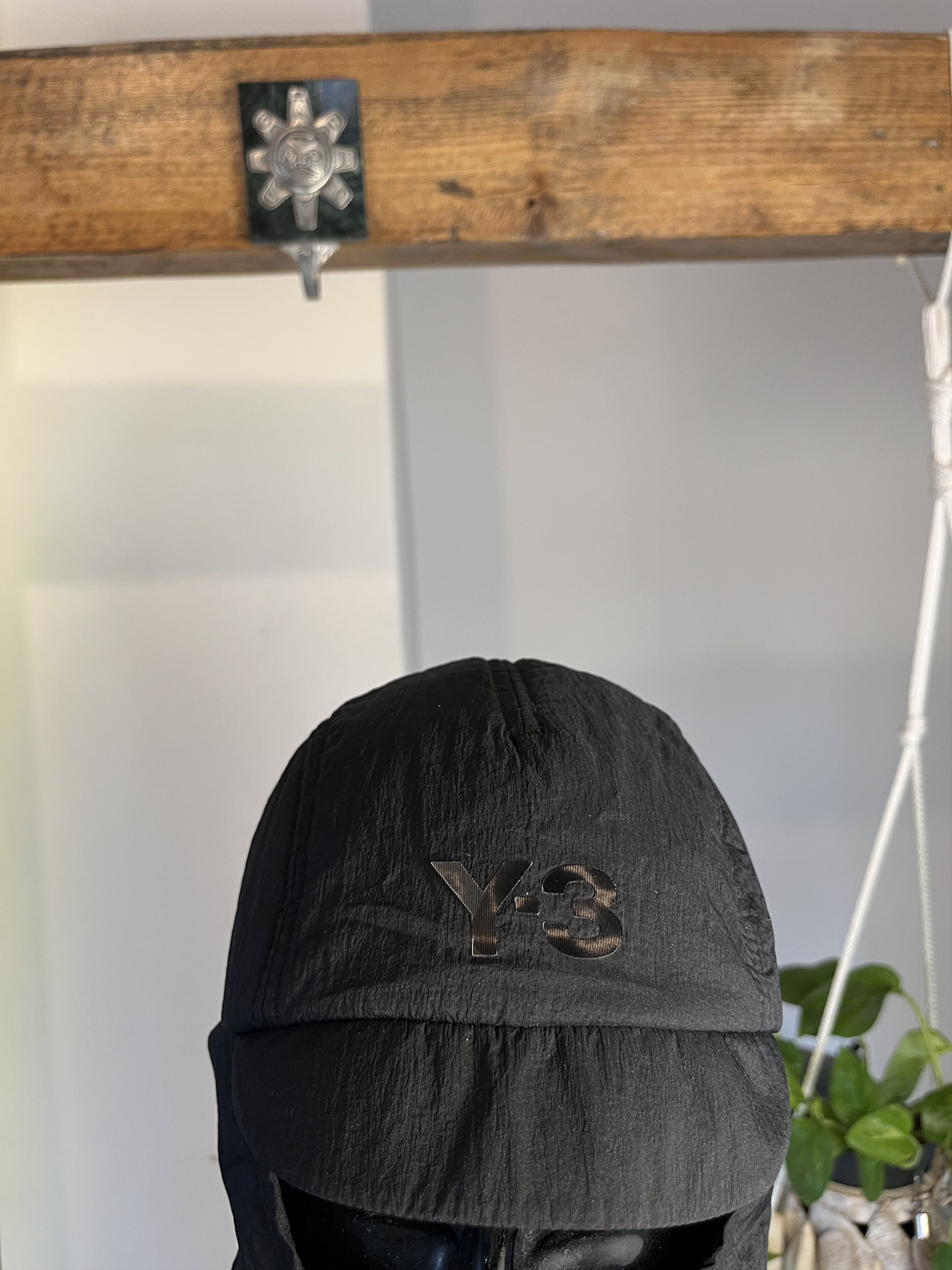 Japanese Brand × Y-3 × Yohji Yamamoto FW21 Sample Y-3 Yohji Yamamoto x Adidas Cordura Cocoon Hat Size ONE SIZE - 4 Thumbnail