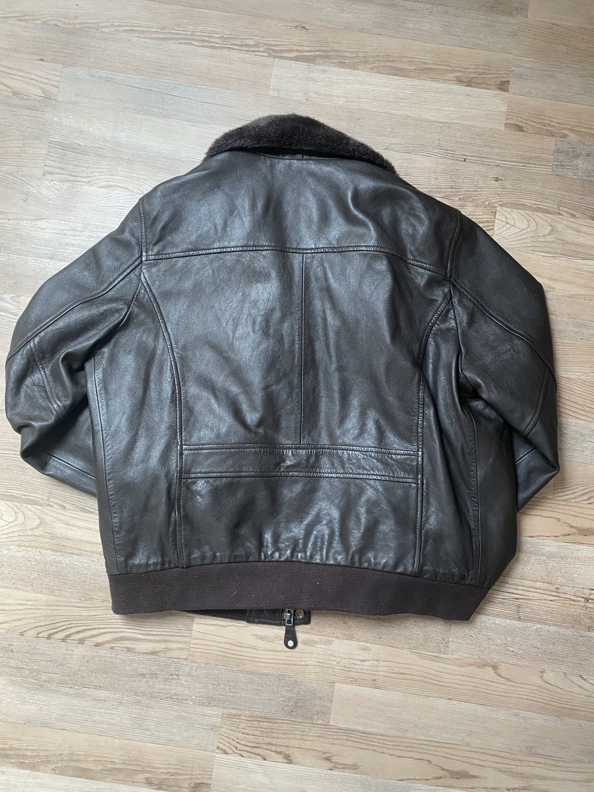 Schott Leather coat schott Size US L / EU 52-54 / 3 - 9 Thumbnail