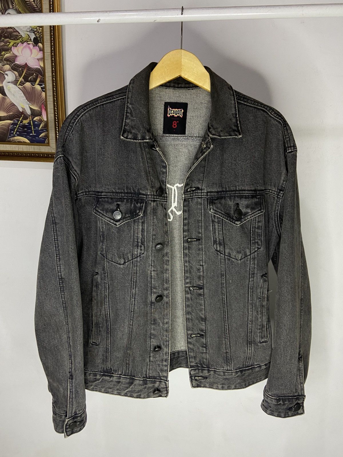 Acne Studios × JJJJound × Juun.J G - DRAGON Big Bang X Eight Second Denim Jacket Size US S / EU 44-46 / 1 - 5 Thumbnail