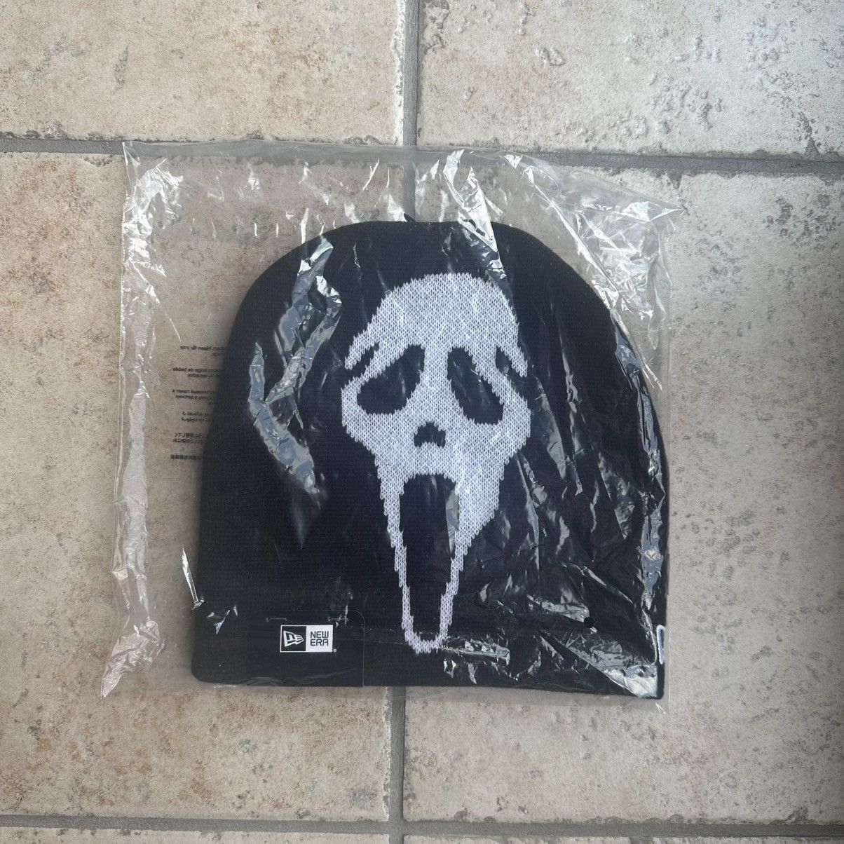 New Era × Supreme Supreme New Era Ghostface Beanie Black Size ONE SIZE - 1 Thumbnail