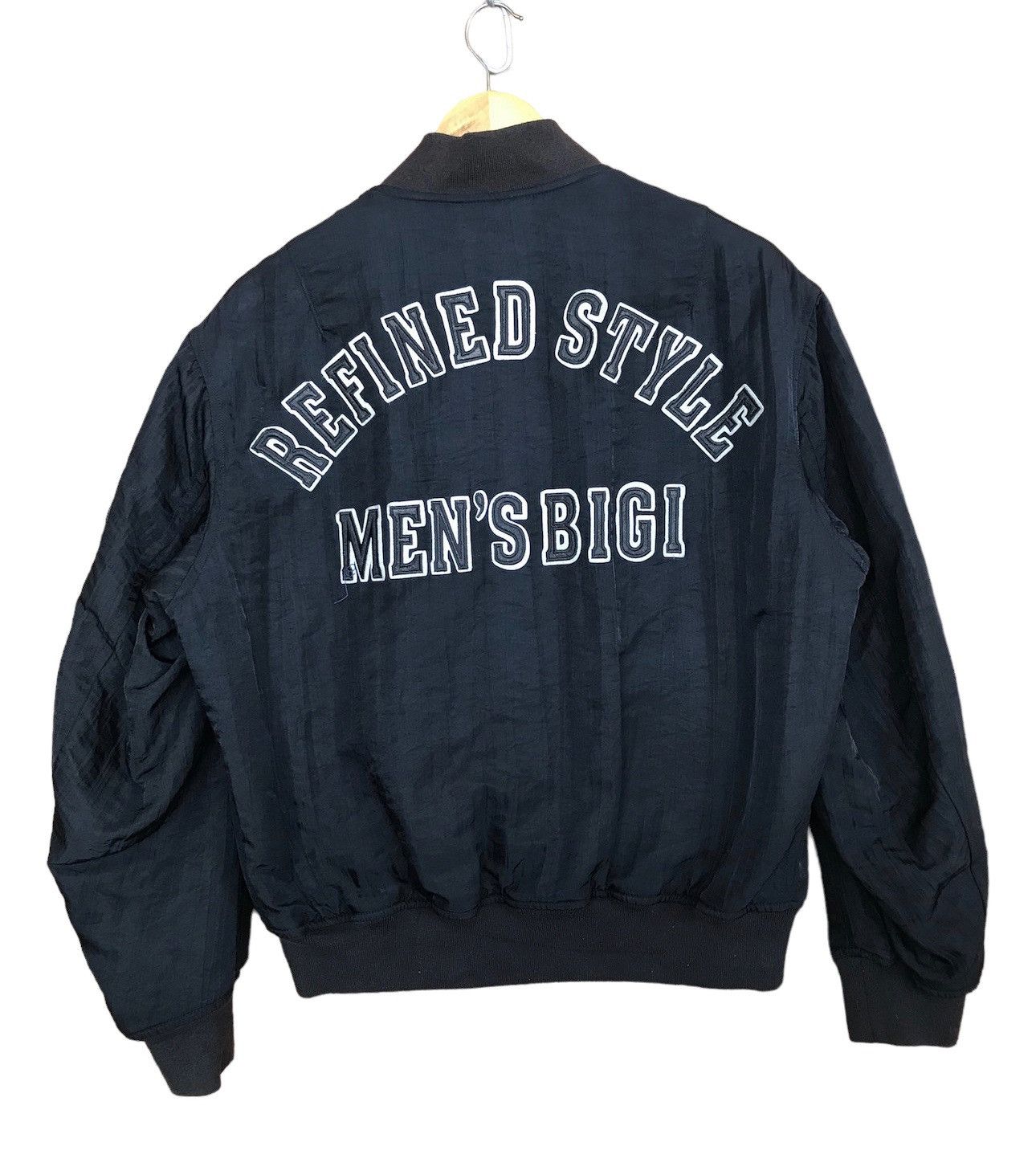 BIGI Vintage MEN'S BIGI "Refined Style" Bomber Jacket Size US M / EU 48-50 / 2 - 1 Thumbnail