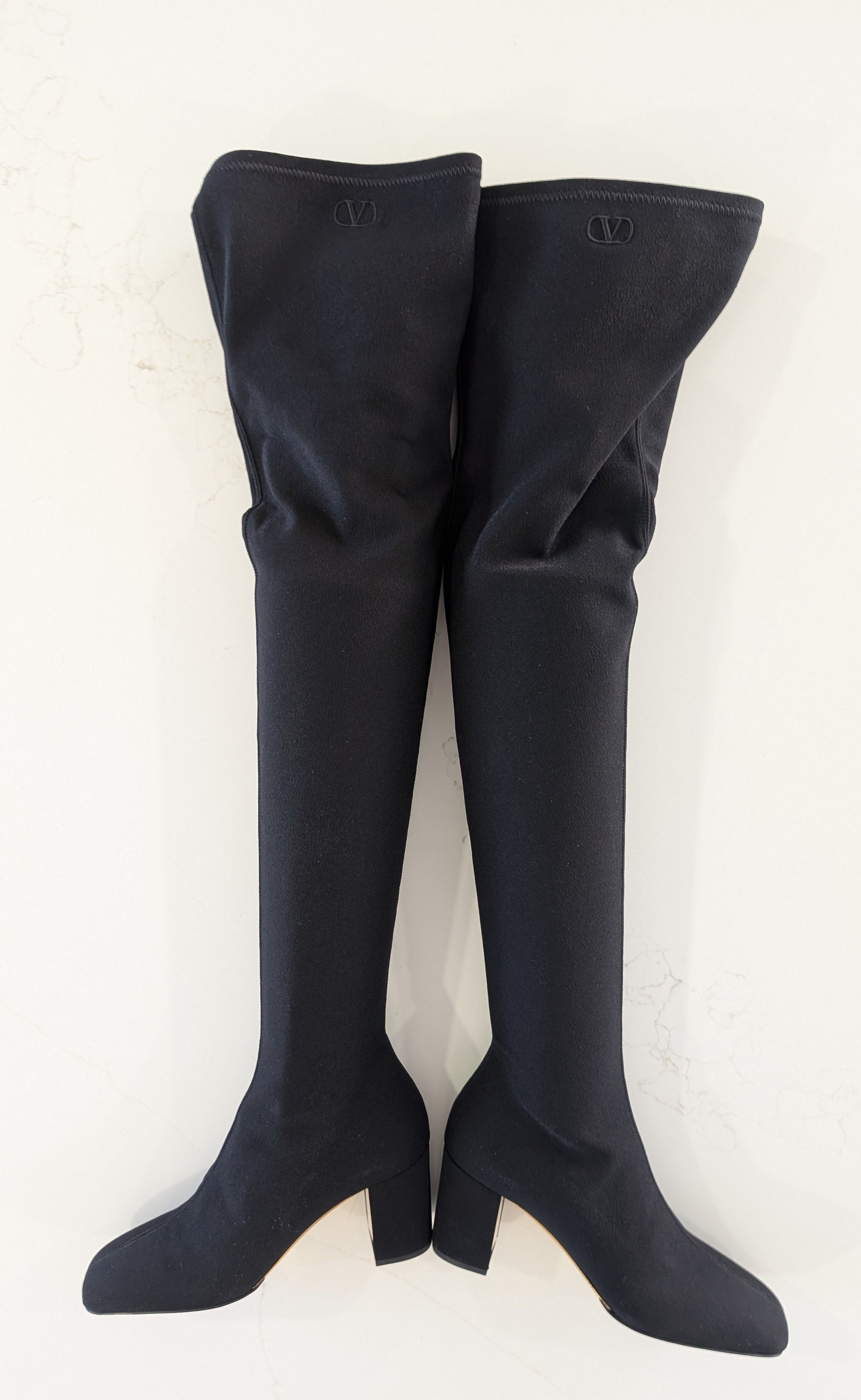 Valentino Valentino Garavani Golden Walk Over The Knee Boots 36 Size US 6 / IT 36 - 7 Thumbnail