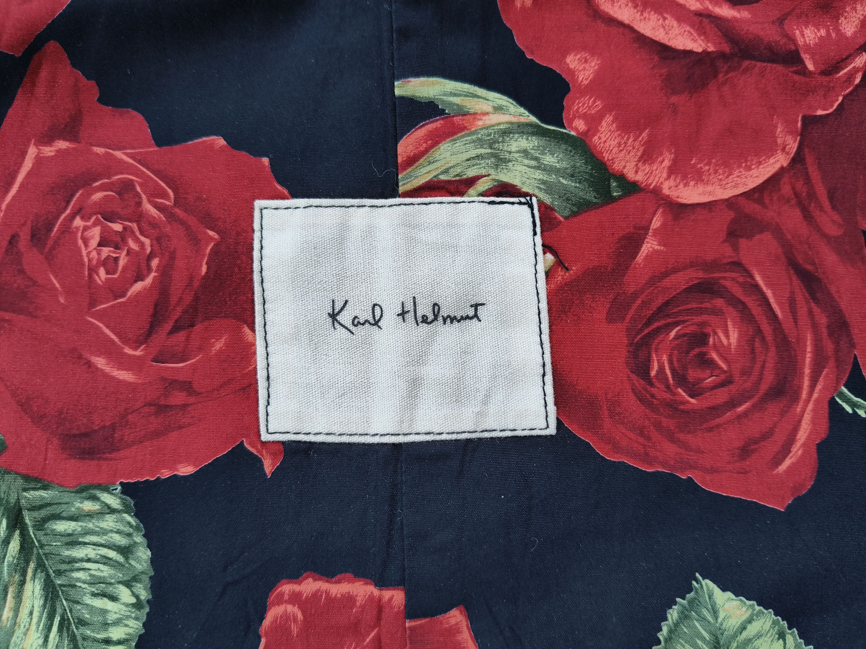 Karl Helmut Karl Helmut Parkas Roses Size US L / EU 52-54 / 3 - 9 Thumbnail