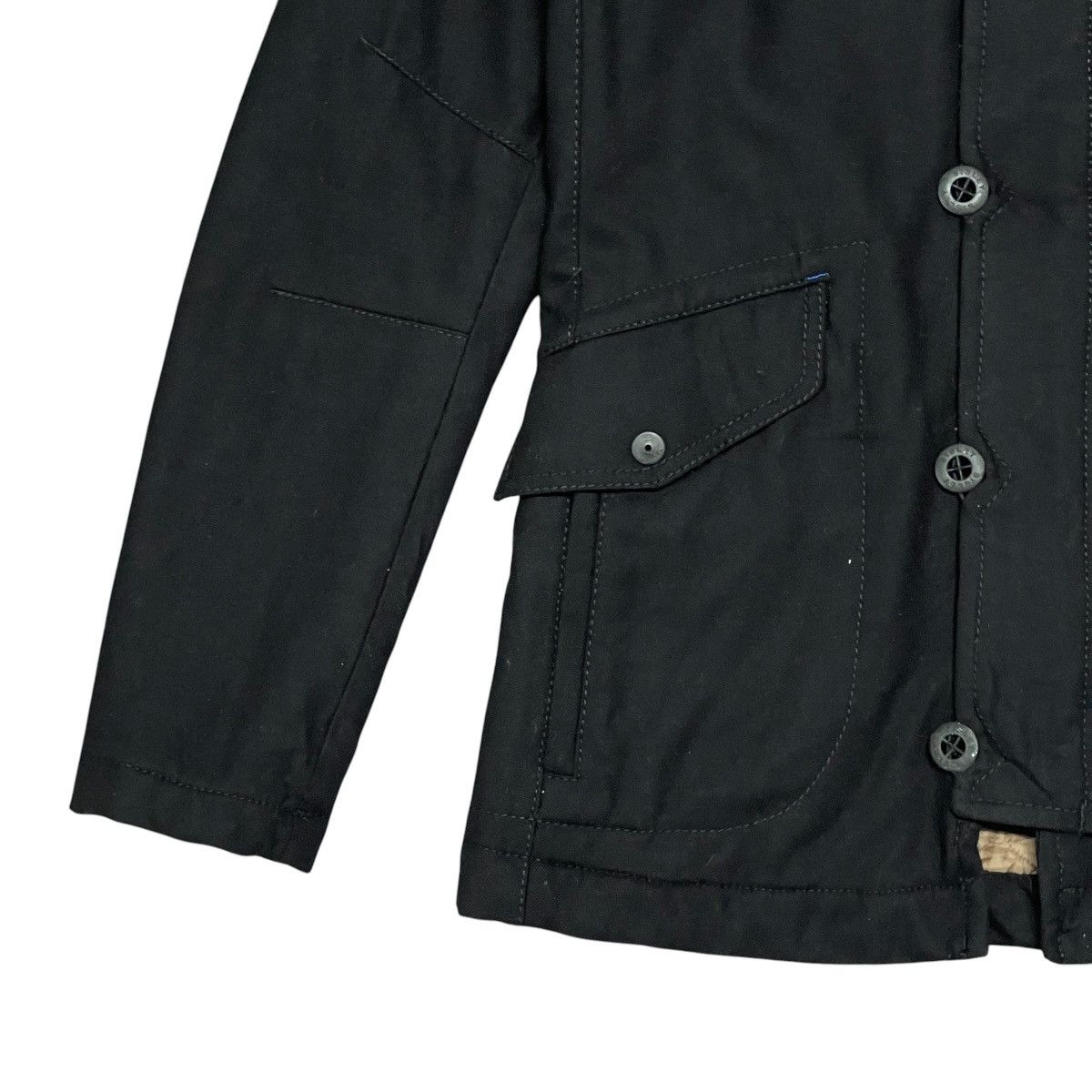 Sisley Sisley 2012 Archive Wool Hooded Parka Jacket - Made in Italy Size US S / EU 44-46 / 1 - 4 Thumbnail