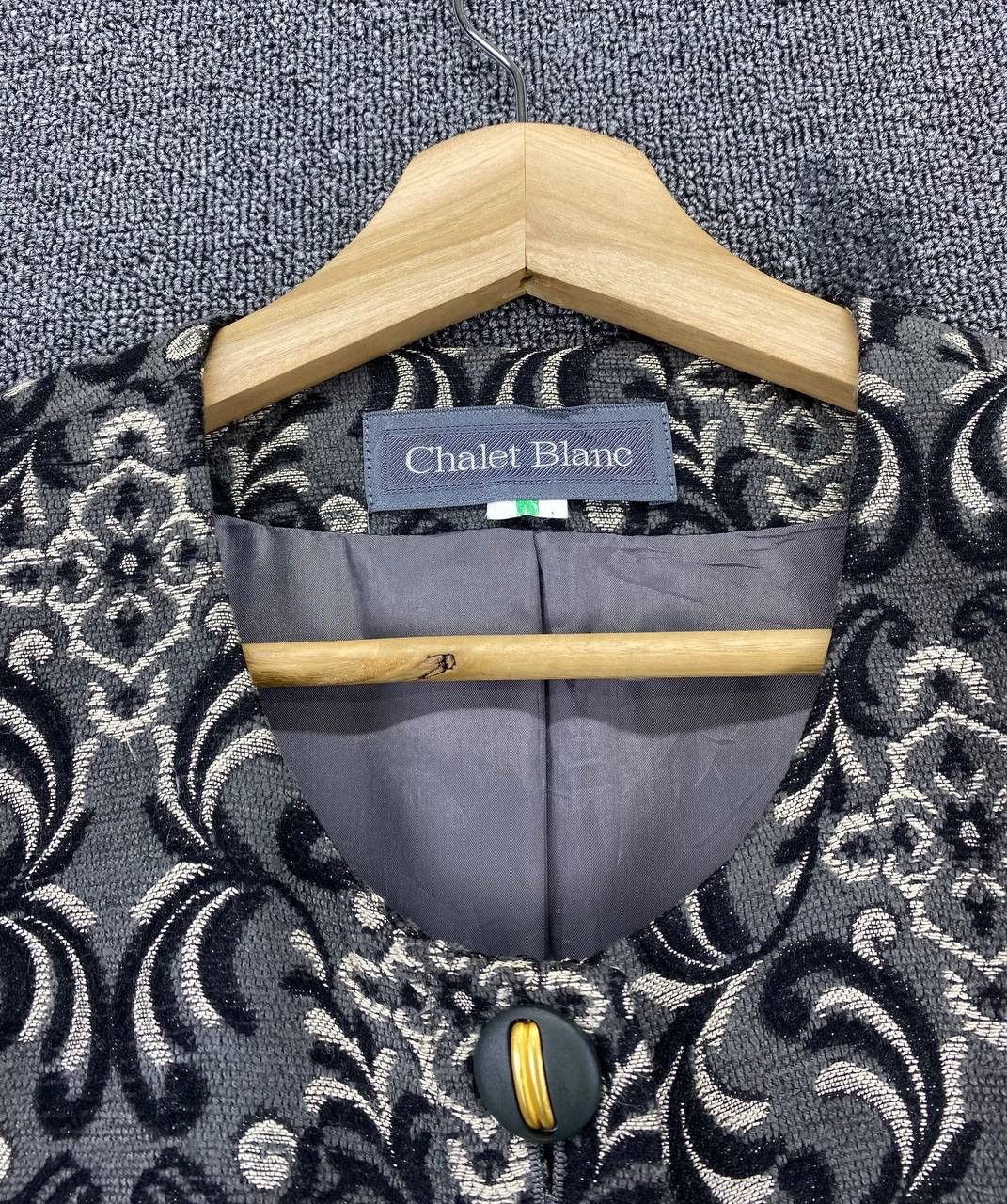 Japanese Brand Vintage Chalet Blanc Coat Cardigan Jacket Size S / US 4 / IT 40 - 7 Thumbnail
