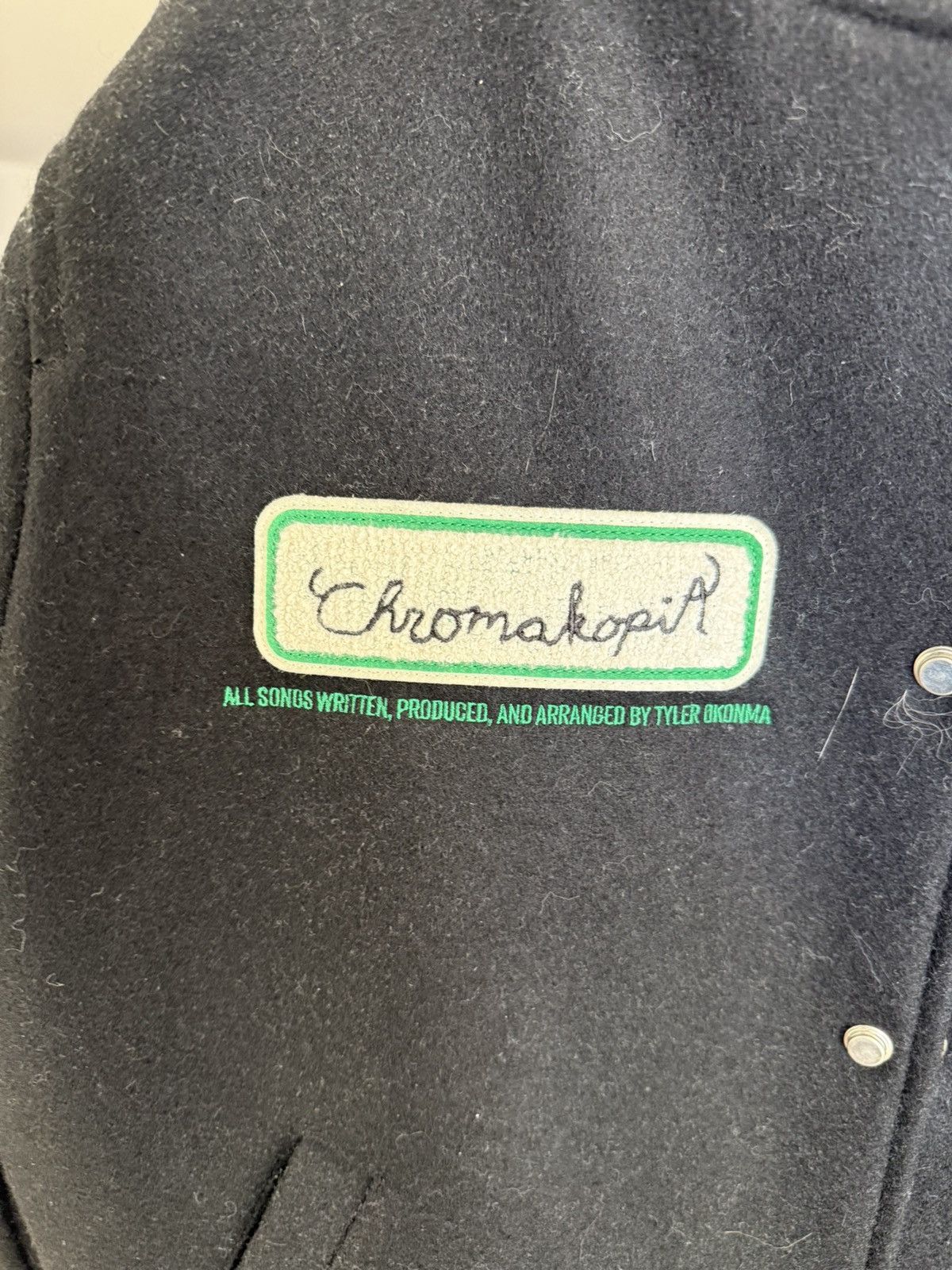 Tyler The Creator CHROMAKOPIA TOUR VARSITY JACKET Size US S / EU 44-46 / 1 - 3 Thumbnail