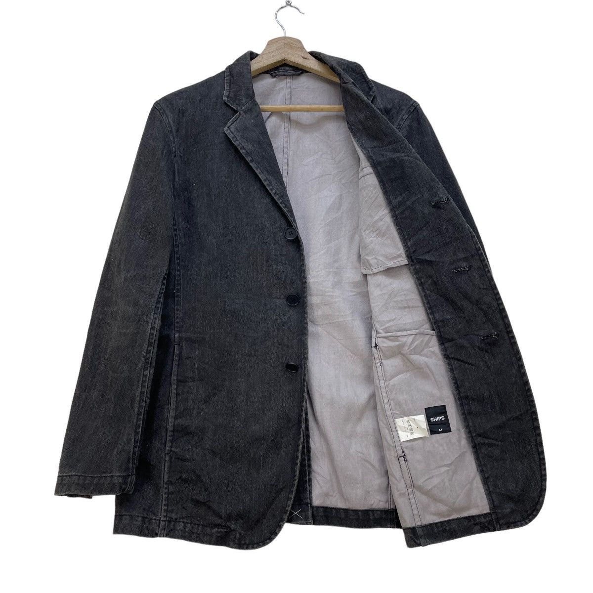 Haversack × Ships Jet Blue × Tenderloin Japanese Brand Ship 100% Cotton Casual Jacket Size US S / EU 44-46 / 1 - 3 Thumbnail