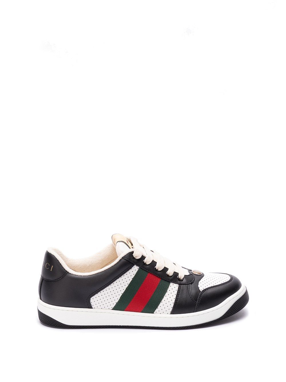 image of Gucci `screener` Sneakers Size Uk 7 For Men in Black