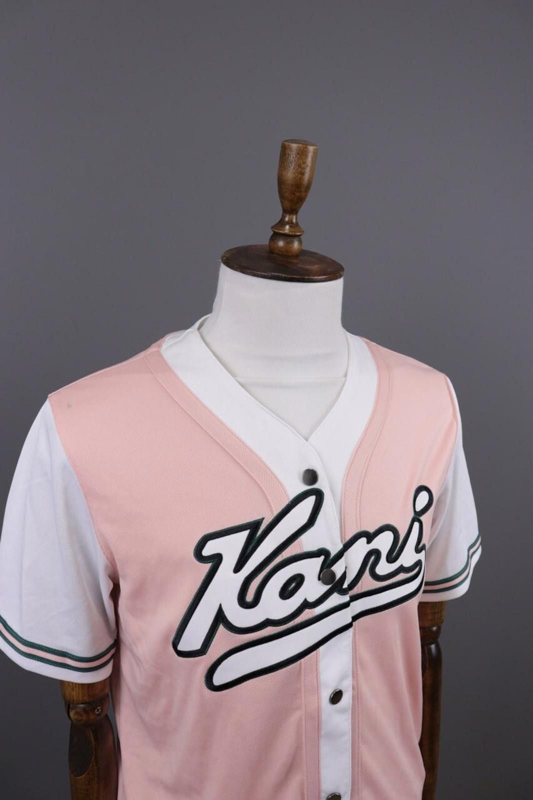 Karl Kani Karl Kani Pink Summer Embroidered This Baseball Shirt Sz L Size US L / EU 52-54 / 3 - 7 Thumbnail