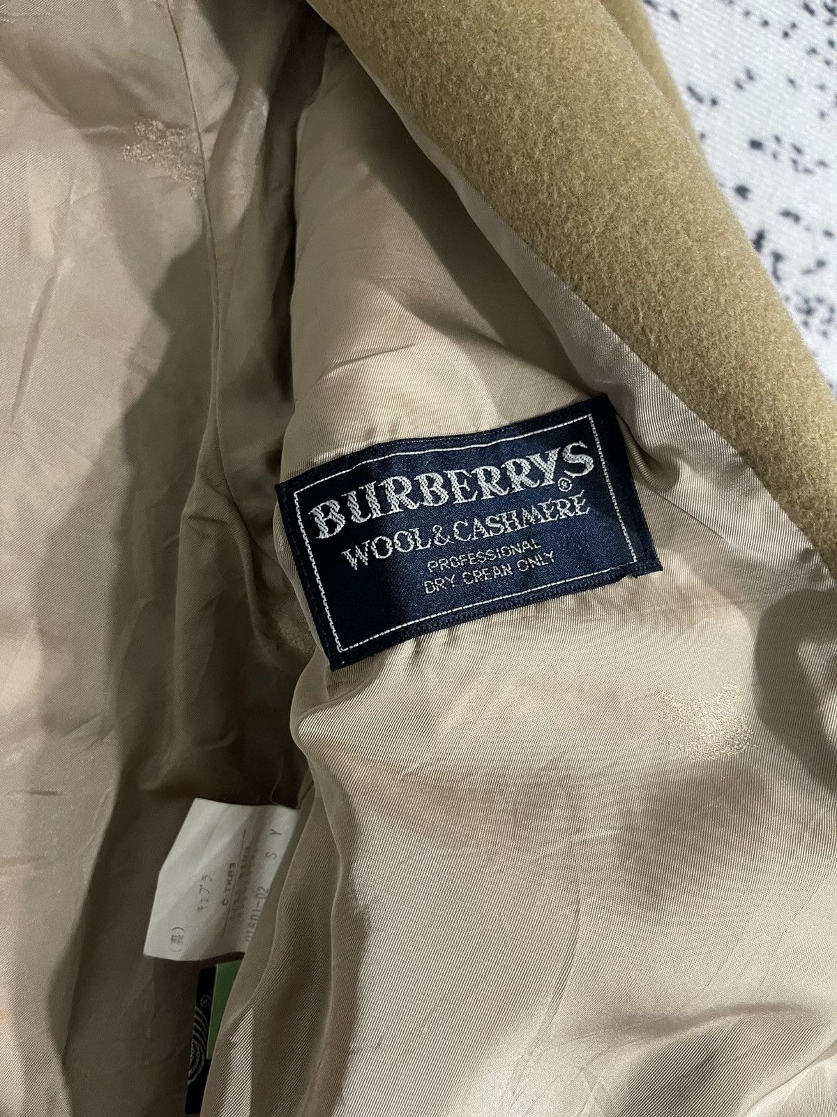 Burberry × Vintage Vintage Burberrys Wool Long Jacket Size US L / EU 52-54 / 3 - 14 Thumbnail