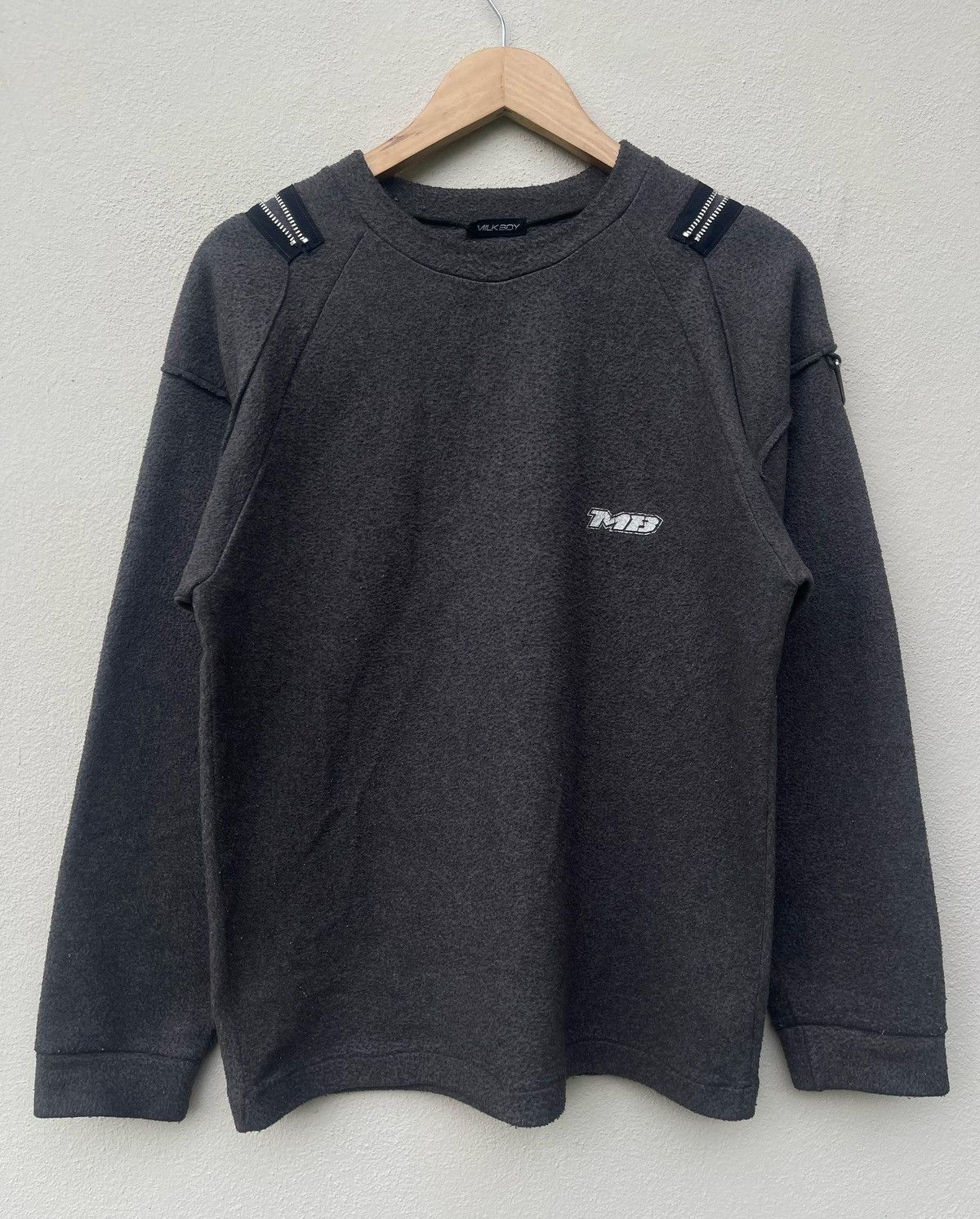 If Six Was Nine × Japanese Brand × Le Grande Bleu (L.G.B.) Milkboy Punk Bondage Style Sweatshirt Size US M / EU 48-50 / 2 - 1 Thumbnail