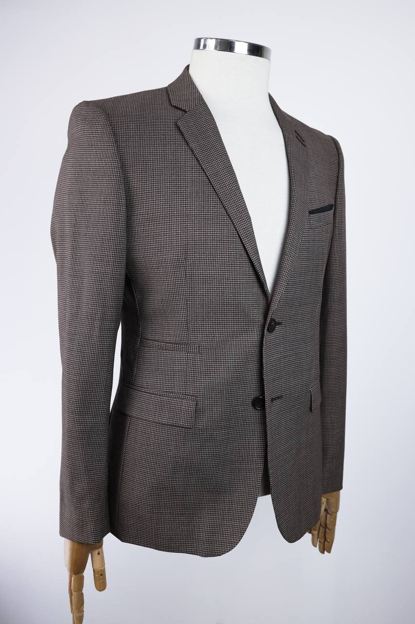 The Kooples THE KOOPLES NEW Wool blazer houndstooth Size 48R - 5 Thumbnail