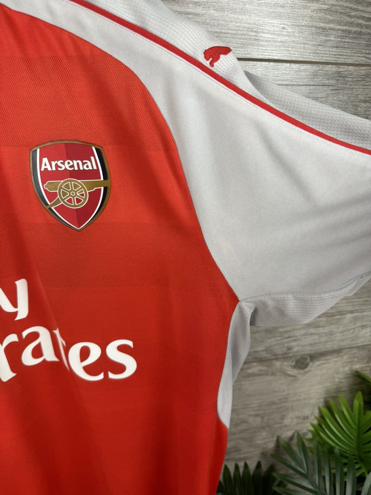 Puma × Vintage Arsenal 2015-16 Home Short Sleeve Shirt soccer jersey Size US XL / EU 56 / 4 - 11 Thumbnail