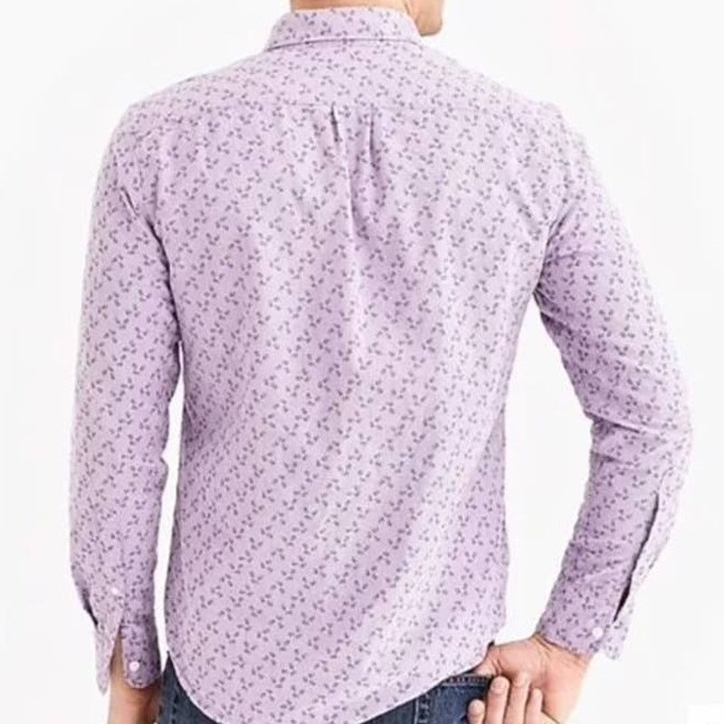 J.Crew J Crew Flex Oxford Floral Shirt Men L 16 - 16.5 Button Down Size US L / EU 52-54 / 3 - 2 Thumbnail