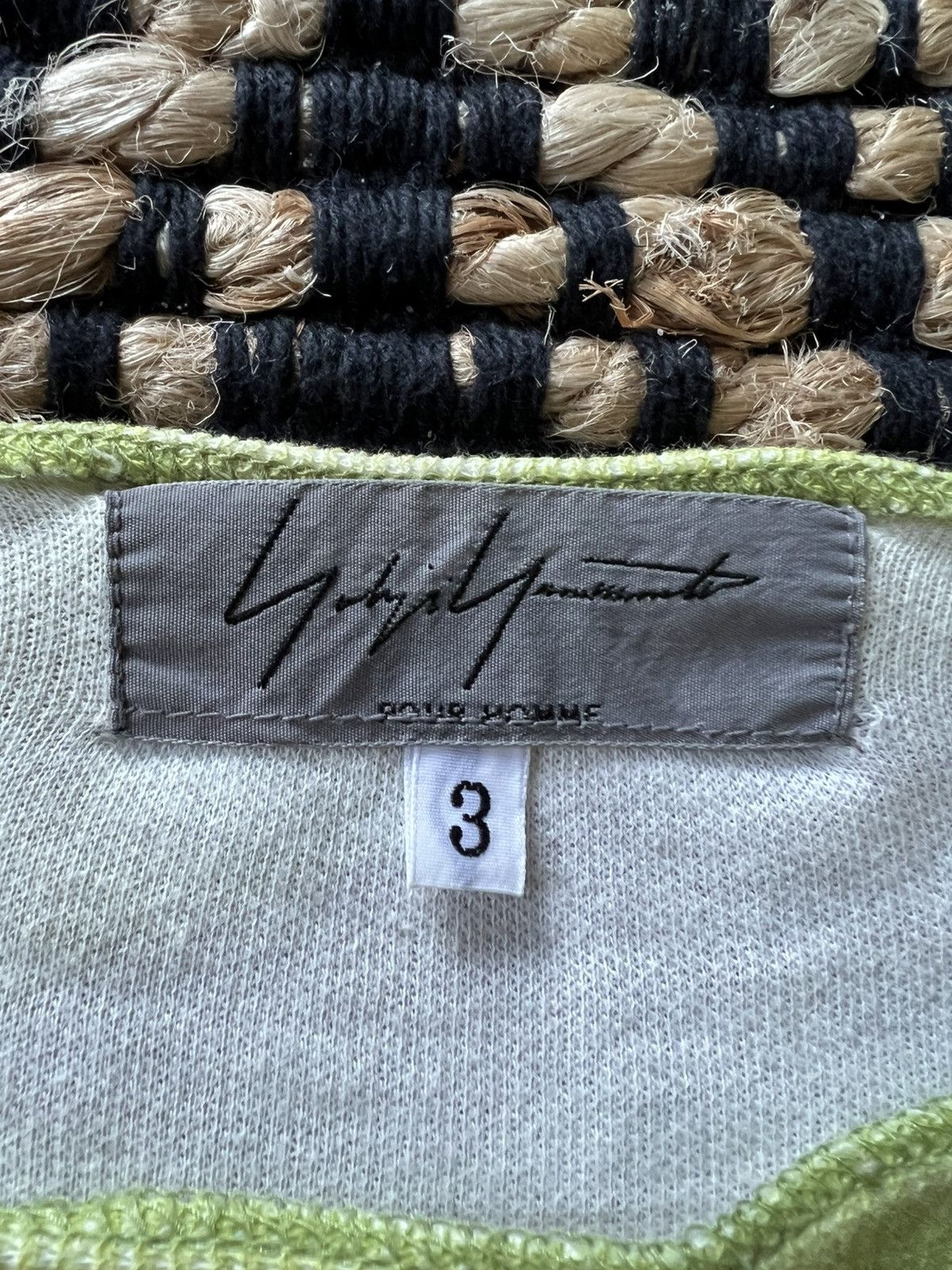 Yohji Yamamoto Yohji Yamamoto Pour Homme SS04 Green Cityscape Graphic Tee Size US L / EU 52-54 / 3 - 4 Thumbnail