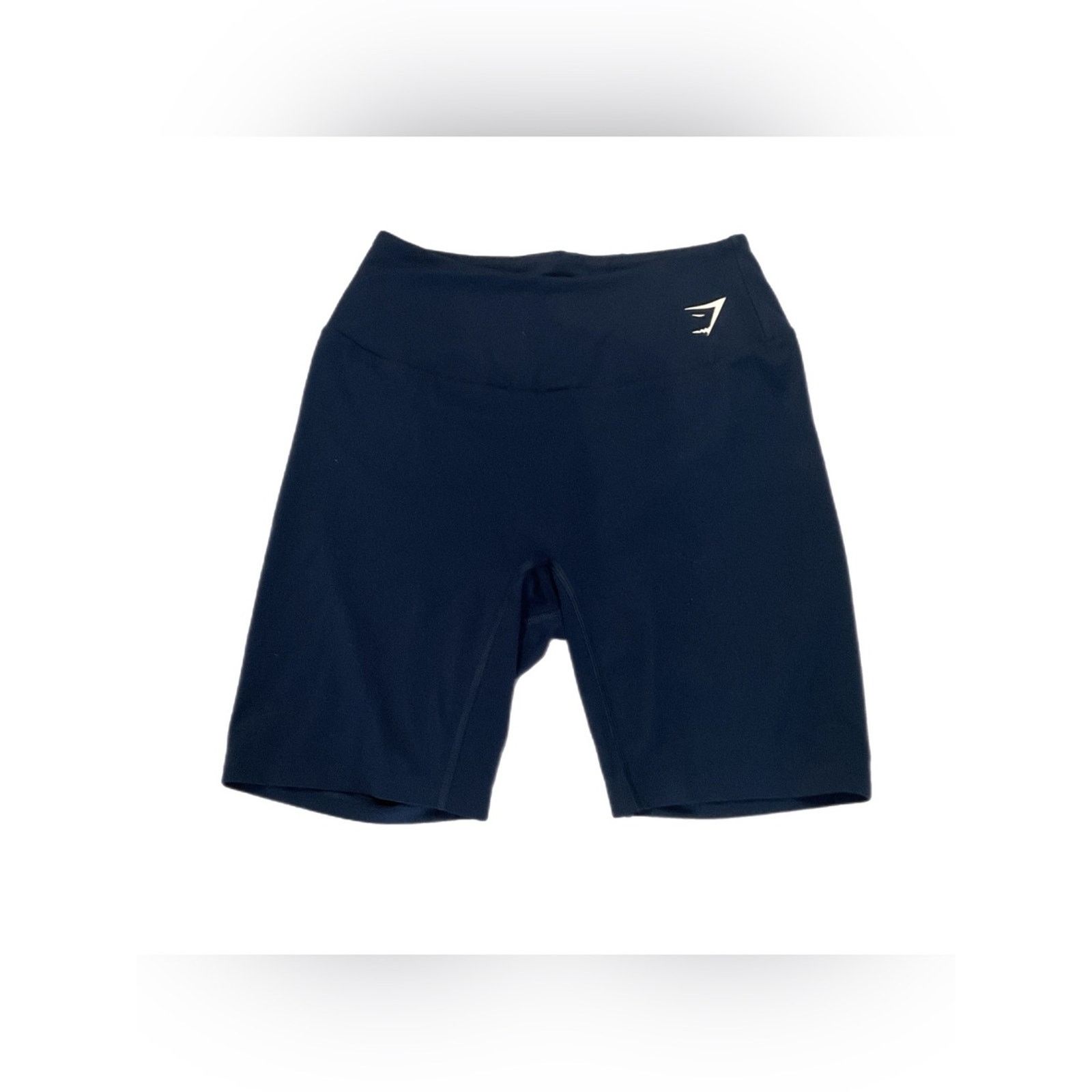 Gymshark Gymshark Navy Blue High Waisted Biker Shorts Size 28" / US 6 / IT 42 - 1 Thumbnail