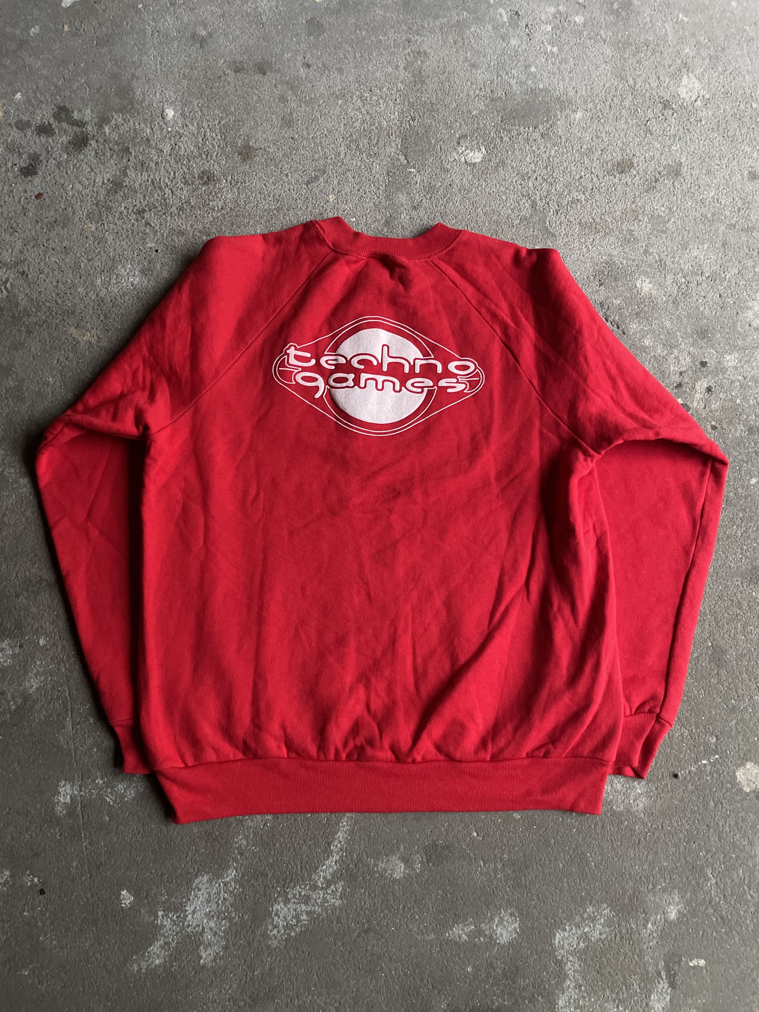 Vintage vintage techno games 90s sweatshirt Size US M / EU 48-50 / 2 - 6 Thumbnail