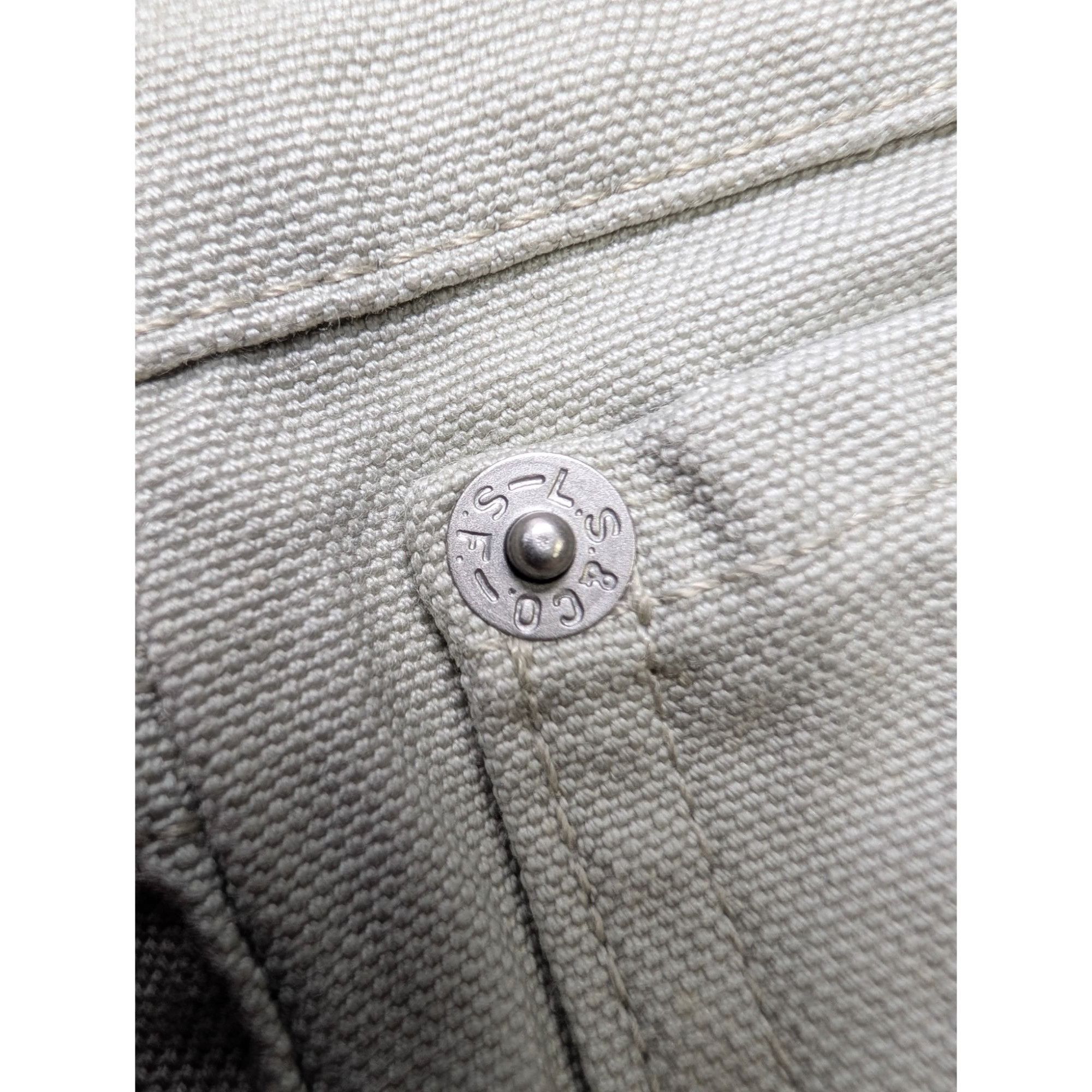 Levi's Vintage Clothing Levi's 551 Vintage Beige Denim Jeans Pants (Y1080) Size US 32 / EU 48 - 4 Thumbnail