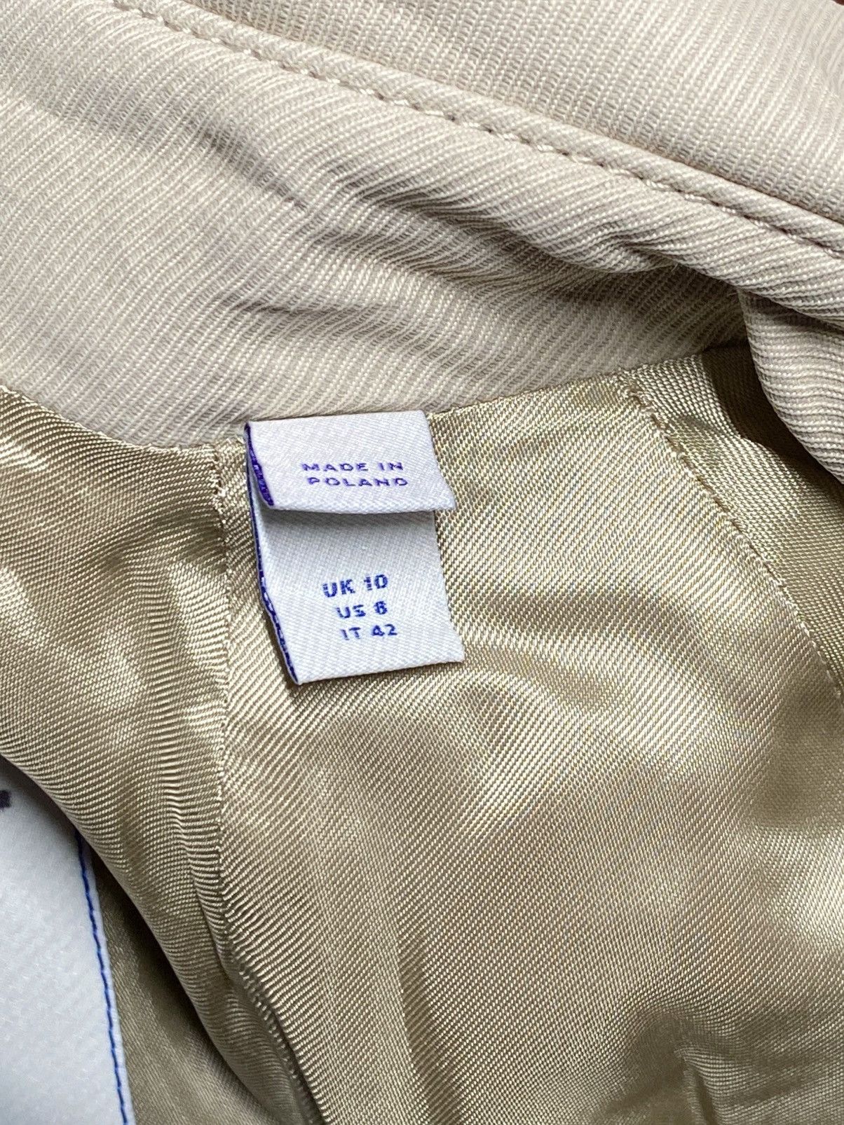 Burberry Burberry Double-Breasted Canvas Trench Jacket size 8 Size M / US 6-8 / IT 42-44 - 15 Thumbnail