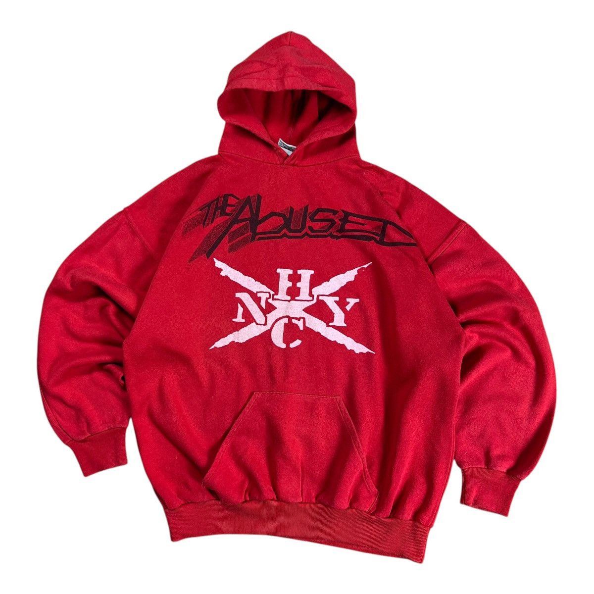 Vintage DRUG FREE YOUTH THE ABUSET HOODIE SKATER VINTAGE Y2K 2000S Size US XL / EU 56 / 4 - 1 Thumbnail