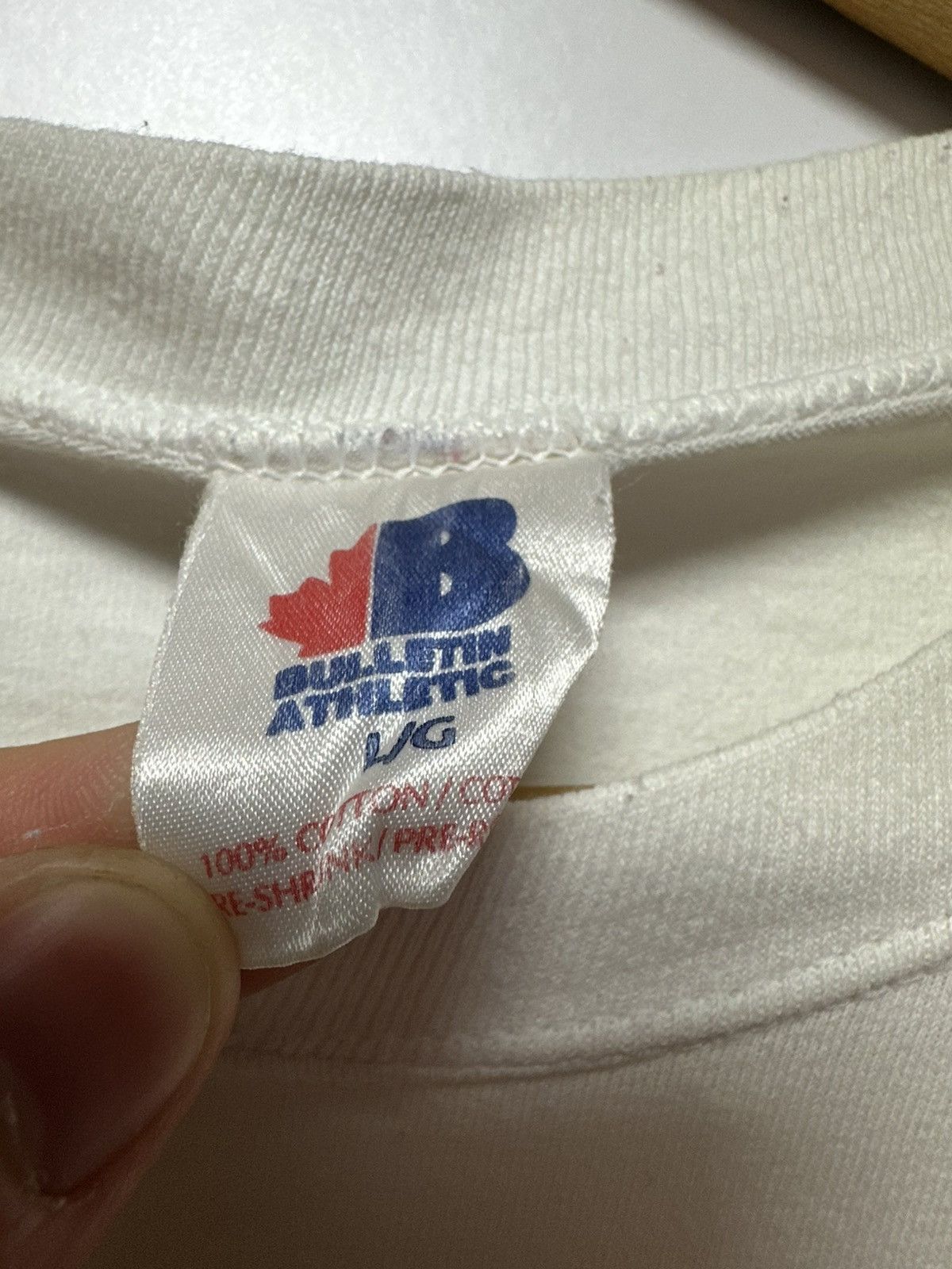 NHL 1994 Vintage NHL Davos Hockey Club Bulletin Athletic Jersey Size US XL / EU 56 / 4 - 6 Thumbnail