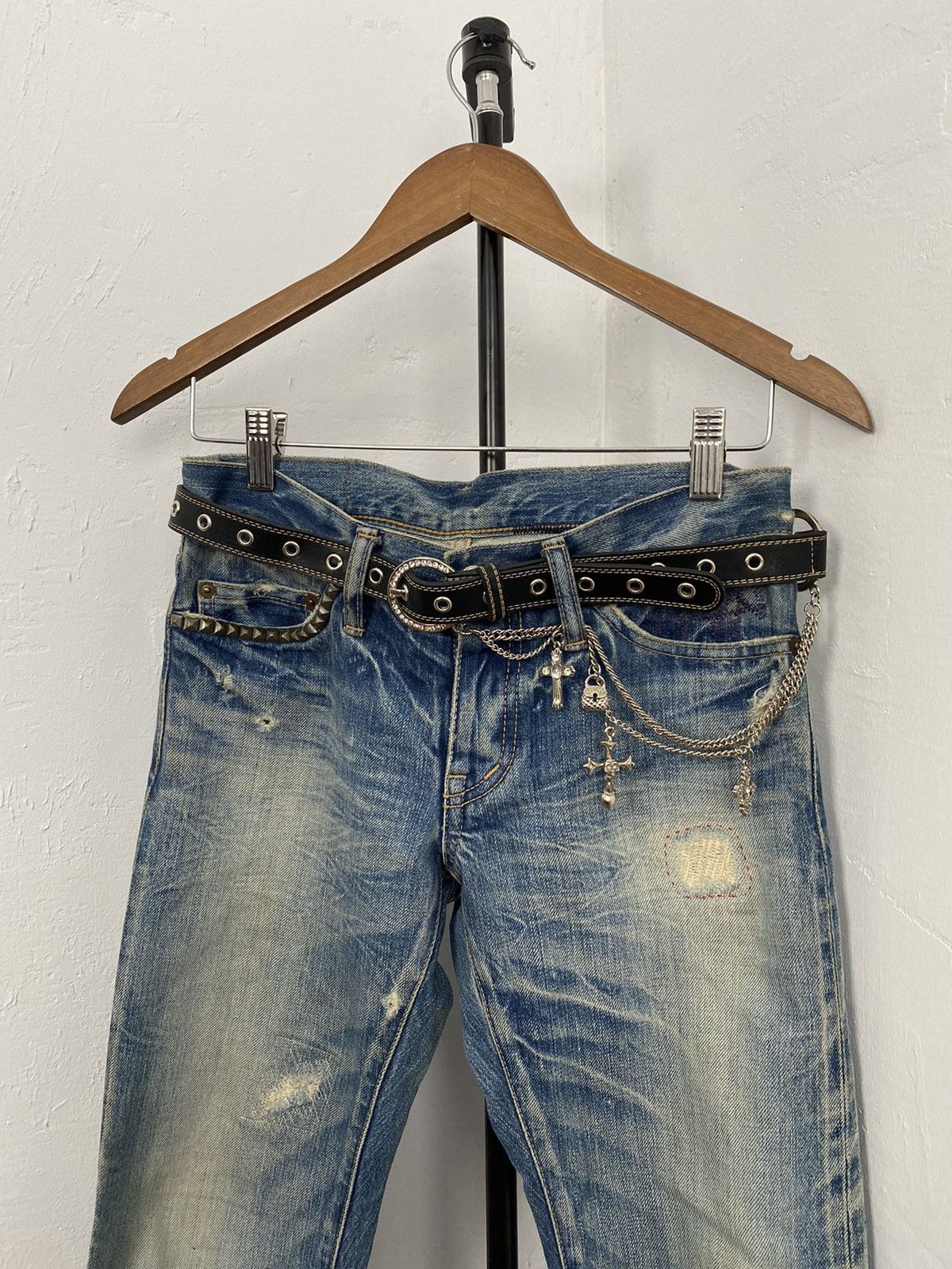 If Six Was Nine × Japanese Brand × Le Grande Bleu (L.G.B.) Ringer chain belt i6w9 style Size ONE SIZE - 3 Thumbnail