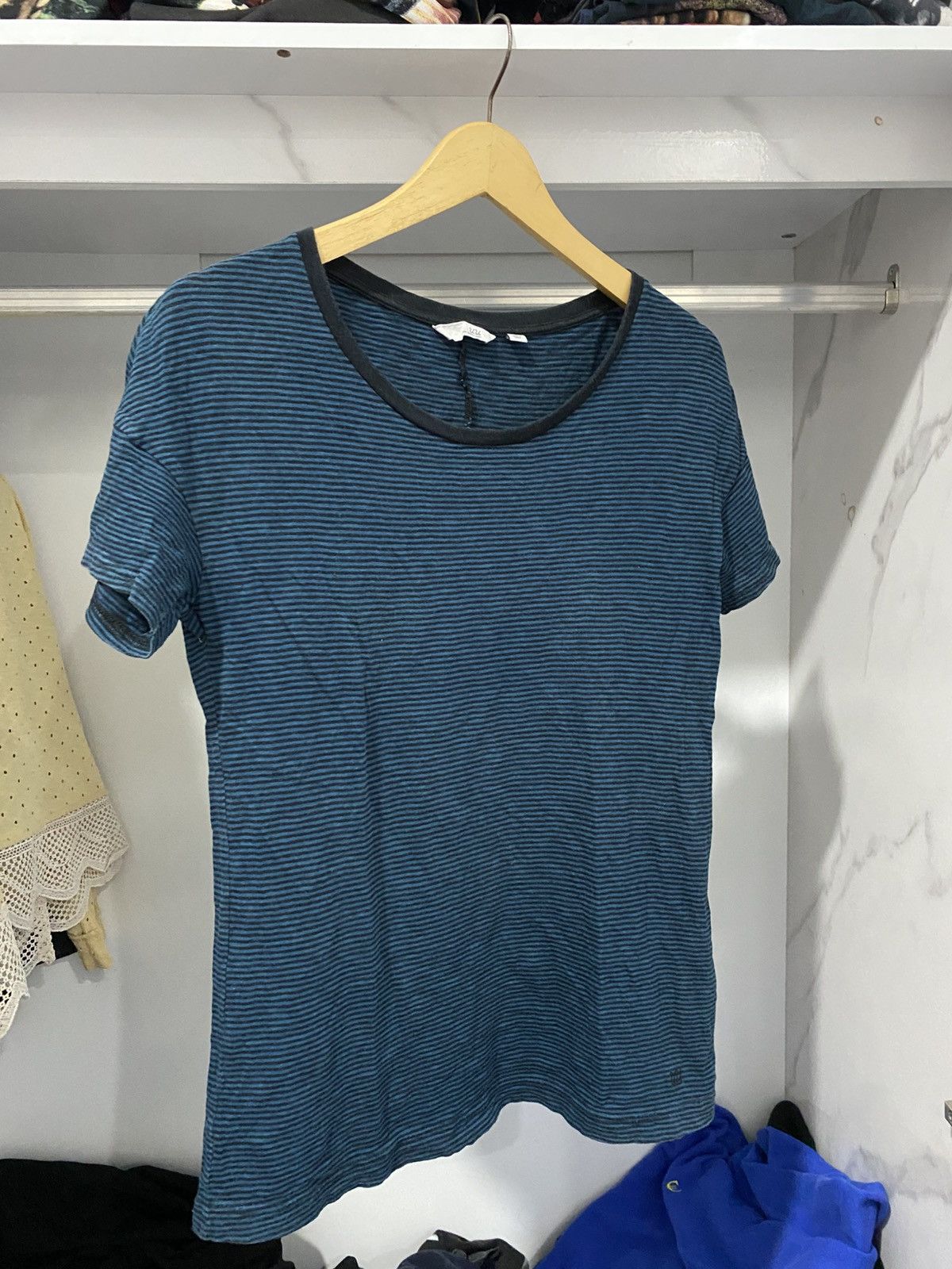 Uniqlo x undercover stripe shirt