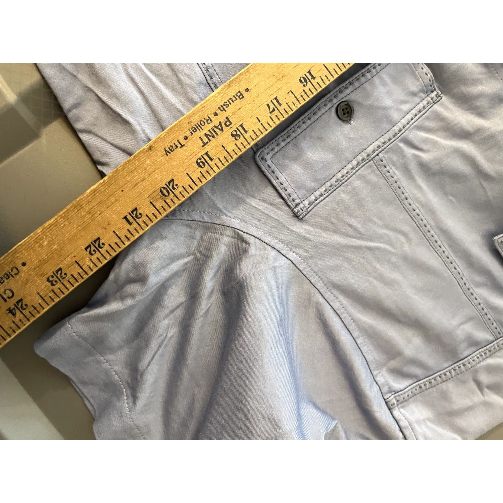 Kenneth Cole Kenneth Cole Men's Blue Shirt Short Sleeve XL Cotton Polyester Button-Up Shirt Size US XL / EU 56 / 4 - 5 Thumbnail