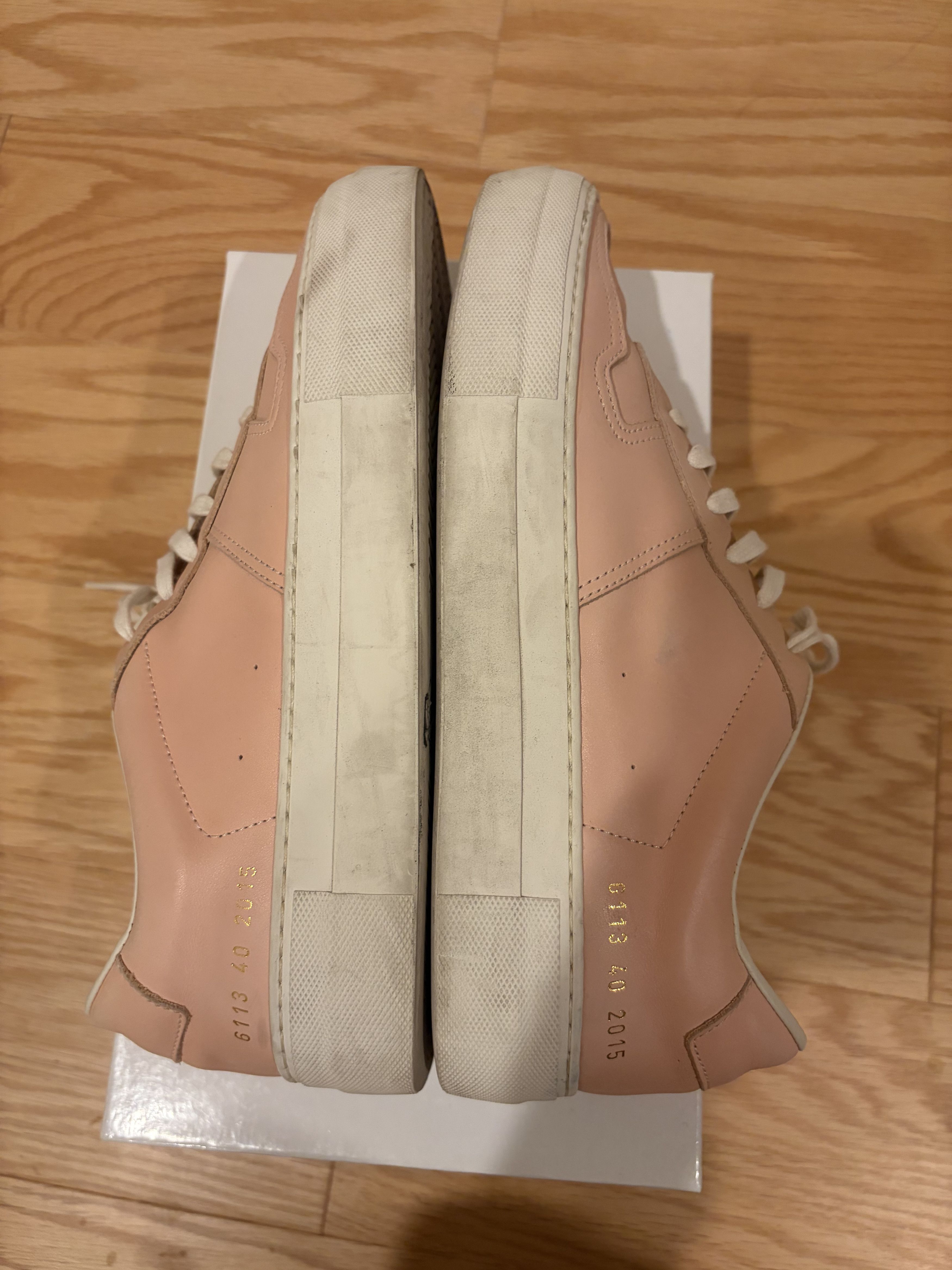 Common Projects Woman by Common Projects BBall Low Sneaker Pink US 10 EU 40 Size US 10 / IT 40 - 6 Thumbnail