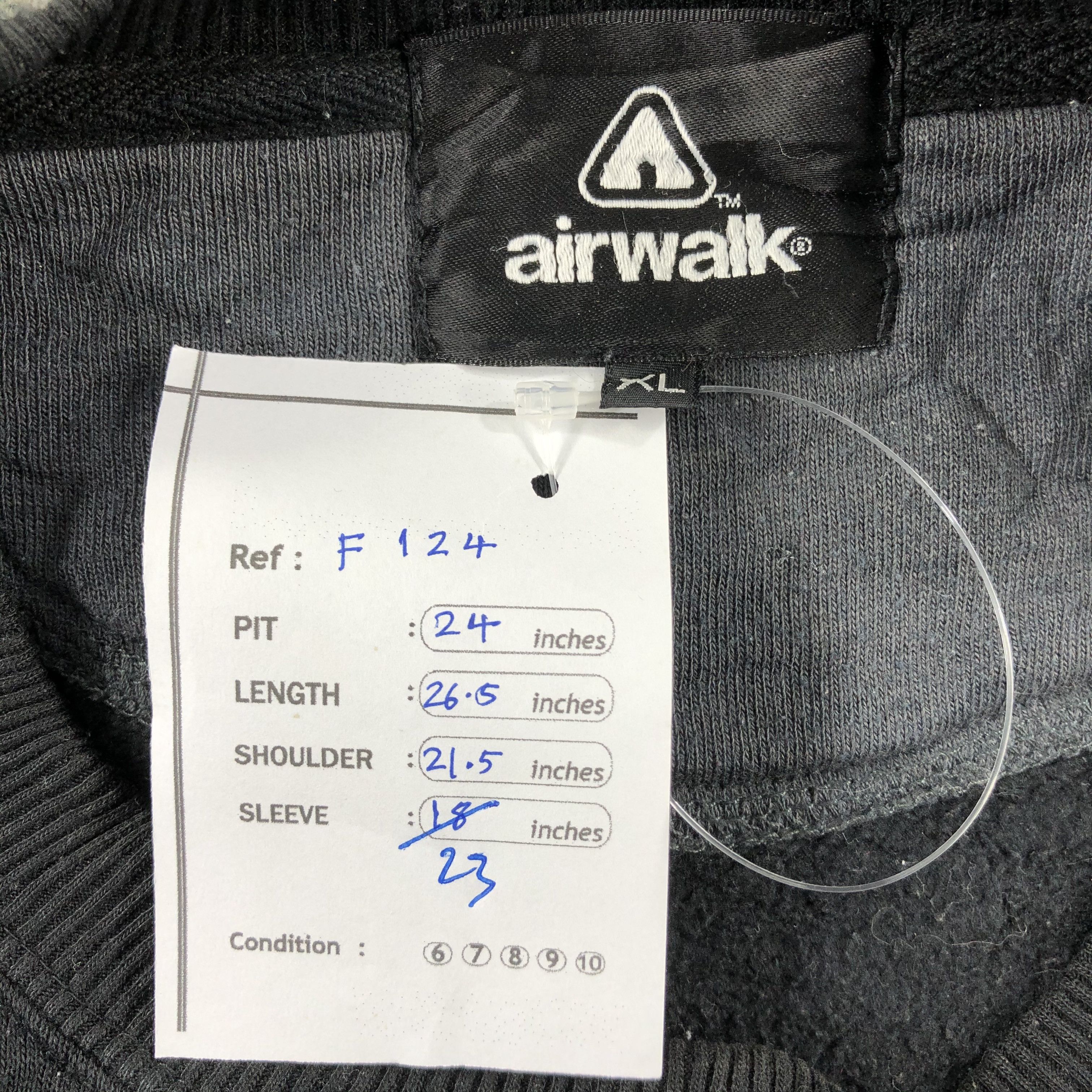 Japanese Brand Japanese Brand Airwalk Pullover Sweatshirt Jumper F124 Size US XL / EU 56 / 4 - 8 Thumbnail