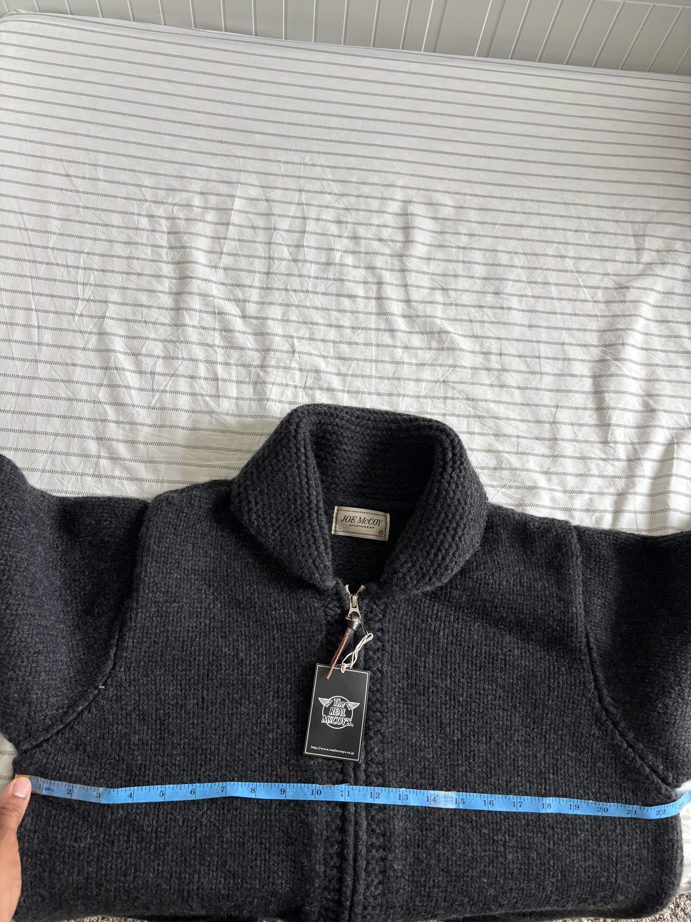 The Real McCoy's The Real McCoy's MC21113 Heavy Wool Cashmere Sweater Chale Size US L / EU 52-54 / 3 - 6 Thumbnail