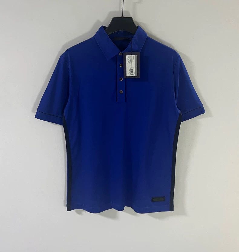 Prada Prada Short-sleeved T-shirt polo shirt Size US XL / EU 56 / 4 - 1 Thumbnail
