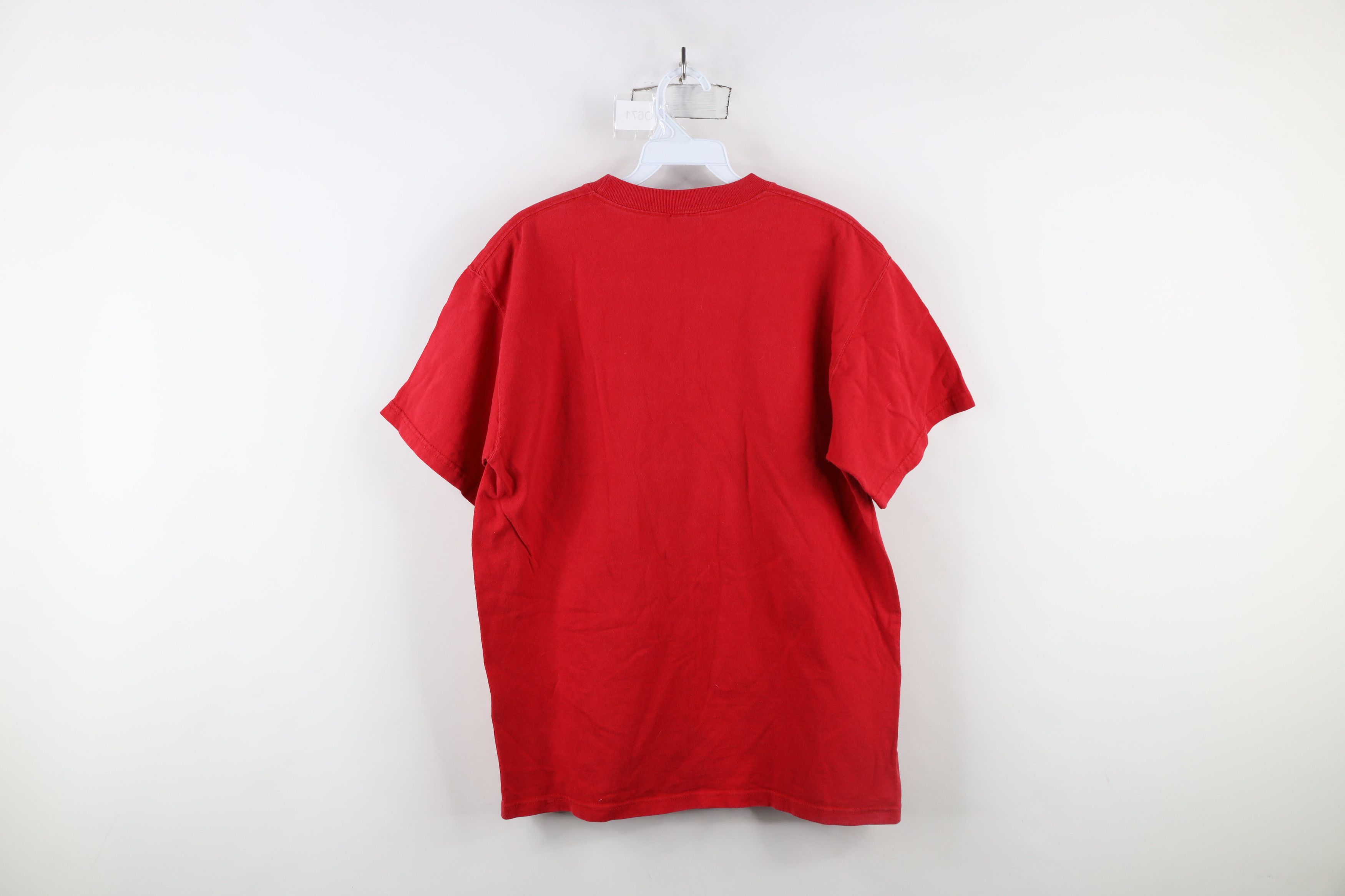 Vintage Vintage 90s Y2K Streetwear Skull Iron Cross Tribal T-Shirt Size US M / EU 48-50 / 2 - 9 Thumbnail