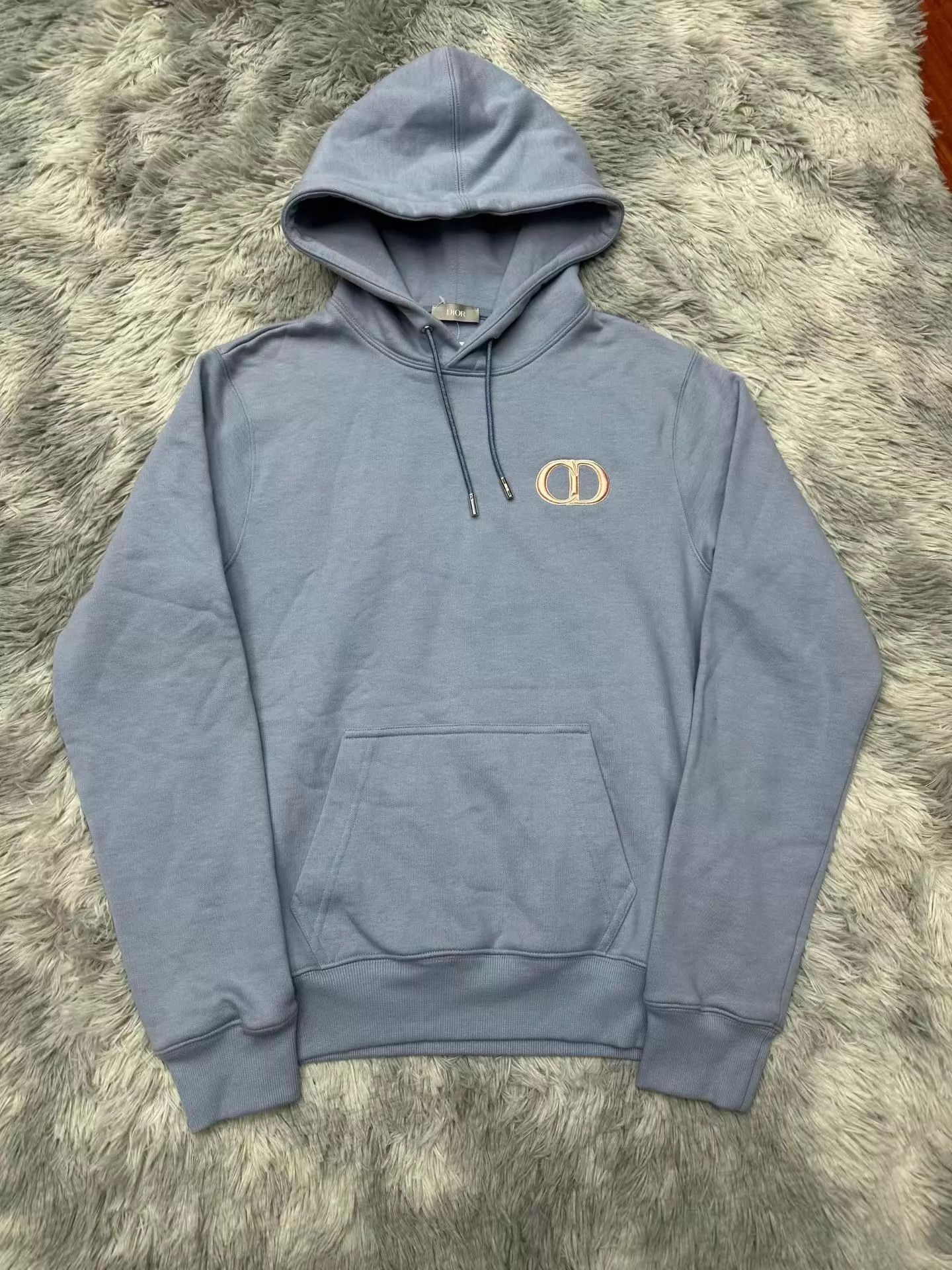 Dior Dior Smoke Blue CD Sweatshirt XS New Size US XS / EU 42 / 0 - 1 Thumbnail