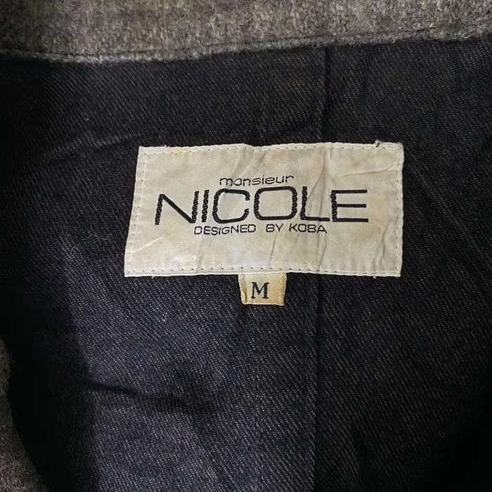 Vintage Vtg 80’ MONSIEUR NICOLE Design By KOBA Heavy Coat Size M / US 6-8 / IT 42-44 - 4 Thumbnail