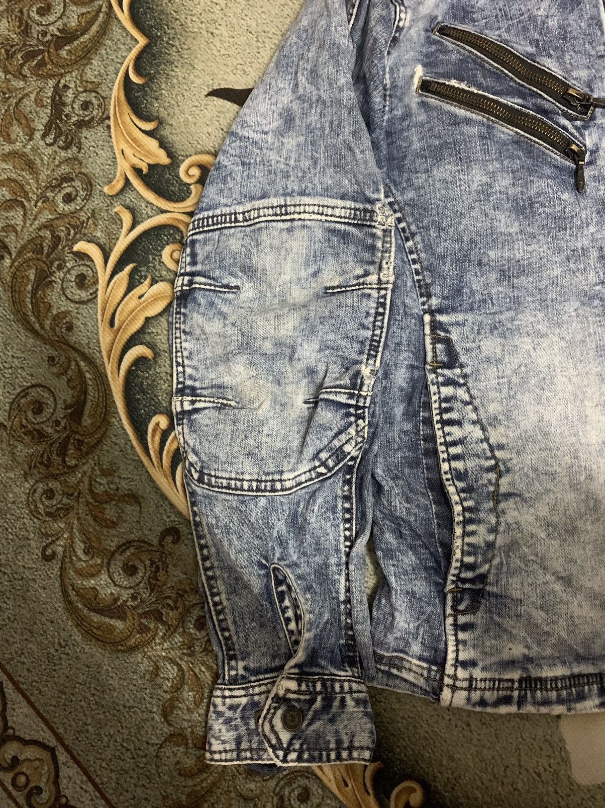 Japanese Brand Vintage Even River Denim Works Wear Jacket Zipper Size US M / EU 48-50 / 2 - 10 Thumbnail