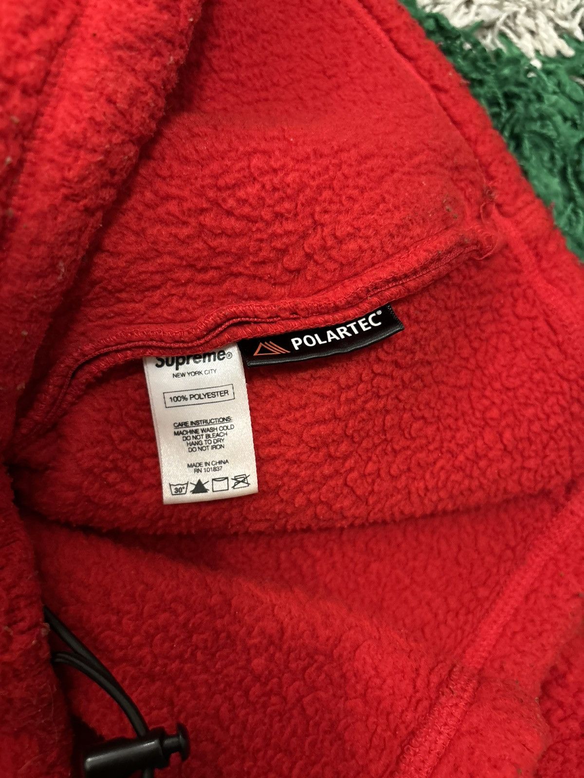Supreme 2017 Supreme x Polartec Half-Zip Pullover Size US S / EU 44-46 / 1 - 4 Thumbnail