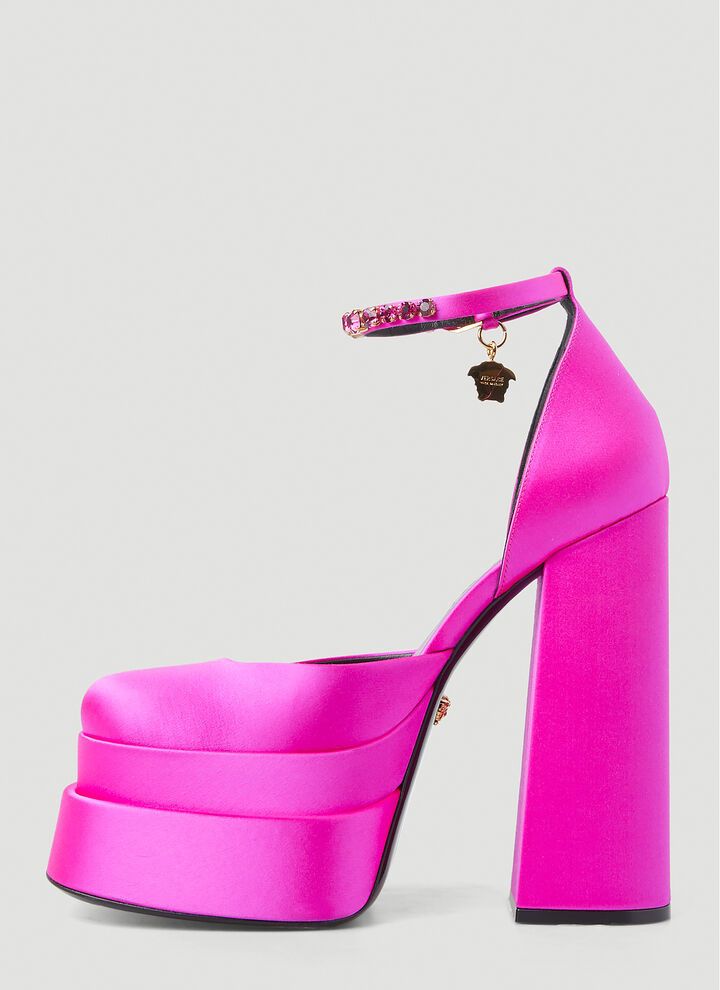 Versace o1y0226 Pumps in Magenta Size US 8 / IT 38 - 4 Thumbnail