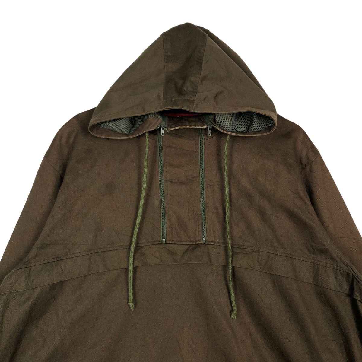 Japanese Brand 🔥Vintage Nearly Equal Hoodie Pull Over Military Amry Style Size US M / EU 48-50 / 2 - 3 Thumbnail