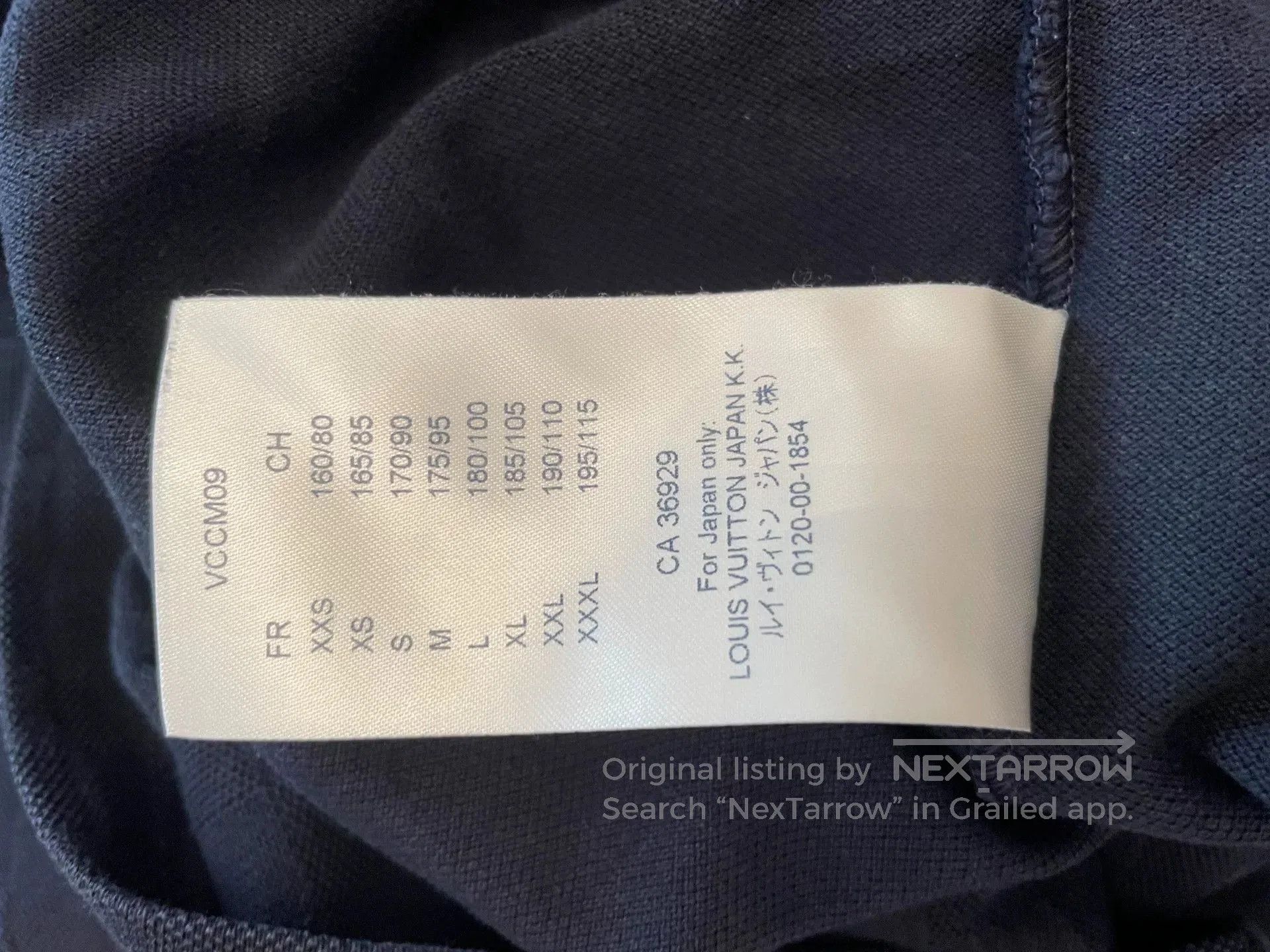 Louis Vuitton Louis Vuitton Damier Crew Neck T. Size US S / EU 44-46 / 1 - 5 Thumbnail