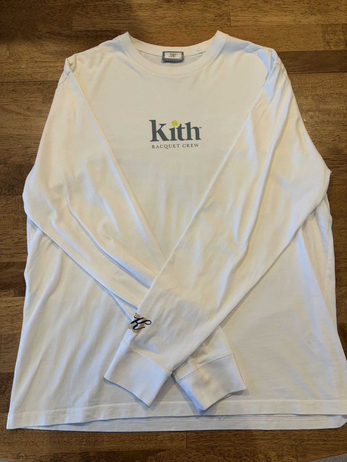Kith × Wilson Kith x Wilson Serif L/S Tee Size medium Size US M / EU 48-50 / 2 - 1 Thumbnail