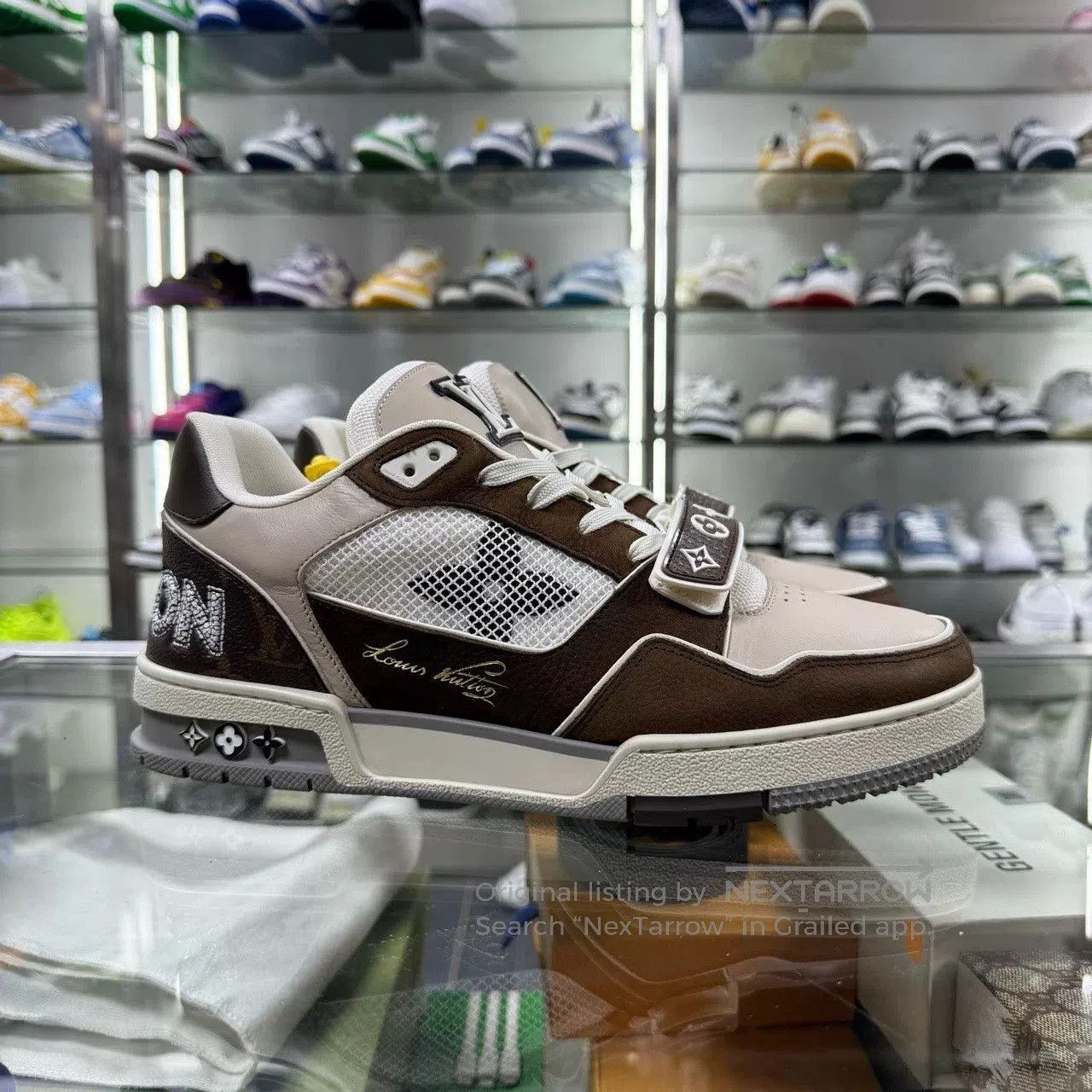 Louis Vuitton Louis Vuitton LV Trainer Sneakers. Size US 9 / EU 42 - 1 Thumbnail