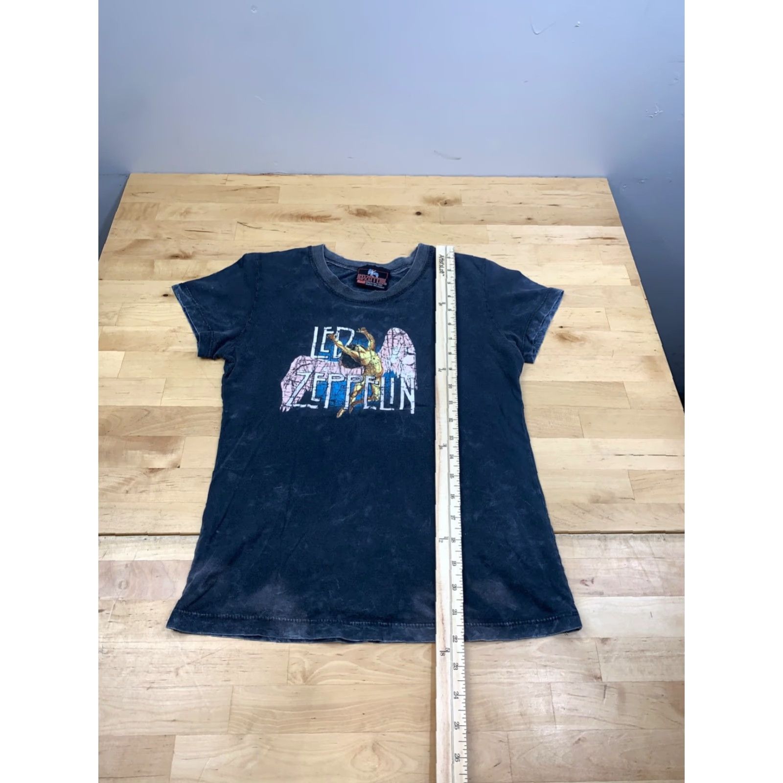 Bravado VINTAGE Bravado Rock Shirt Womens M Black Bravado Led Zepplin Band Shirt 2003 Retro 11609 Size M / US 6-8 / IT 42-44 - 4 Thumbnail
