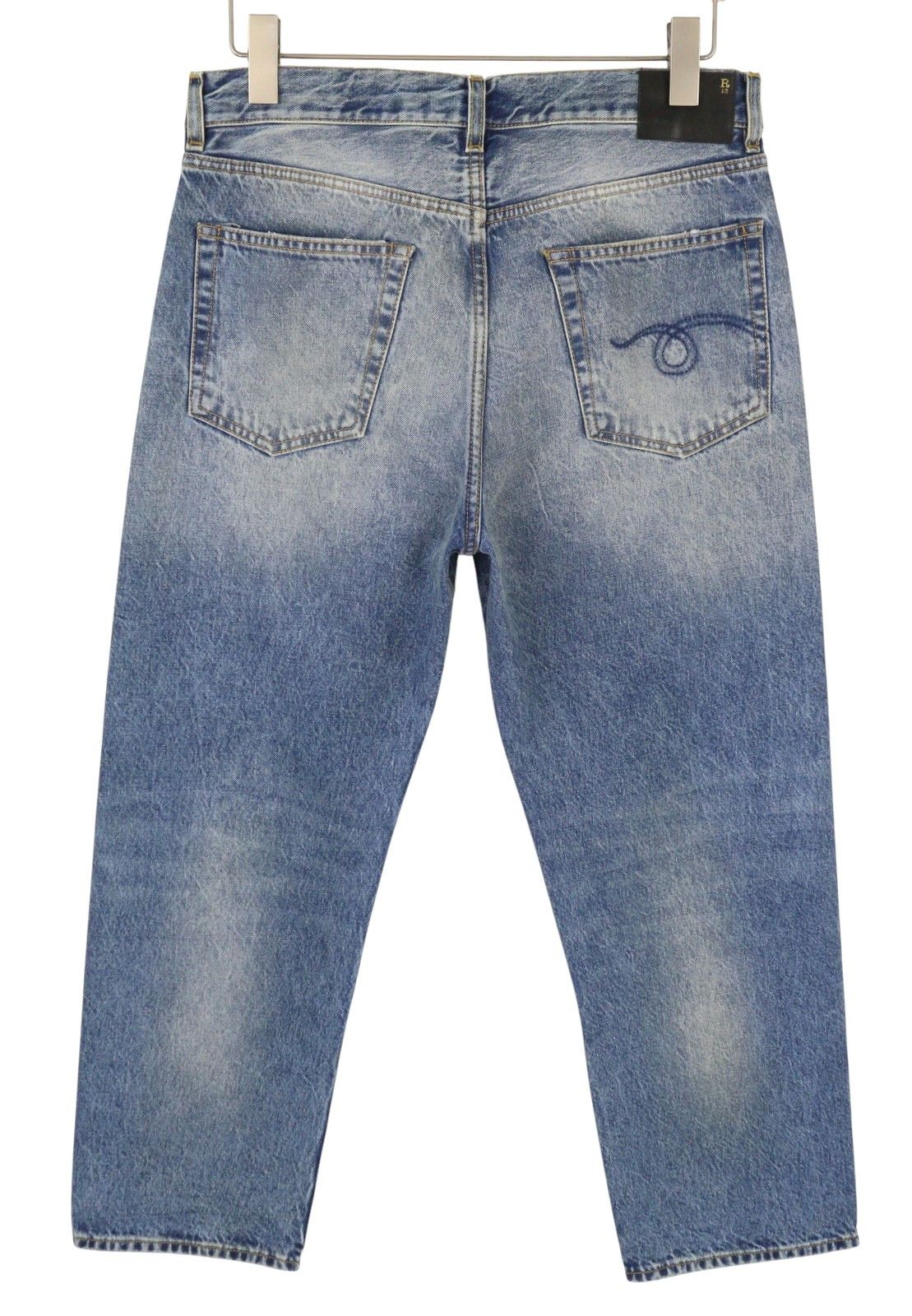 R13 BOYFRIEND 28 Jasper Washed Blue RRP699 87194 Size 28" / US 6 / IT 42 - 4 Thumbnail