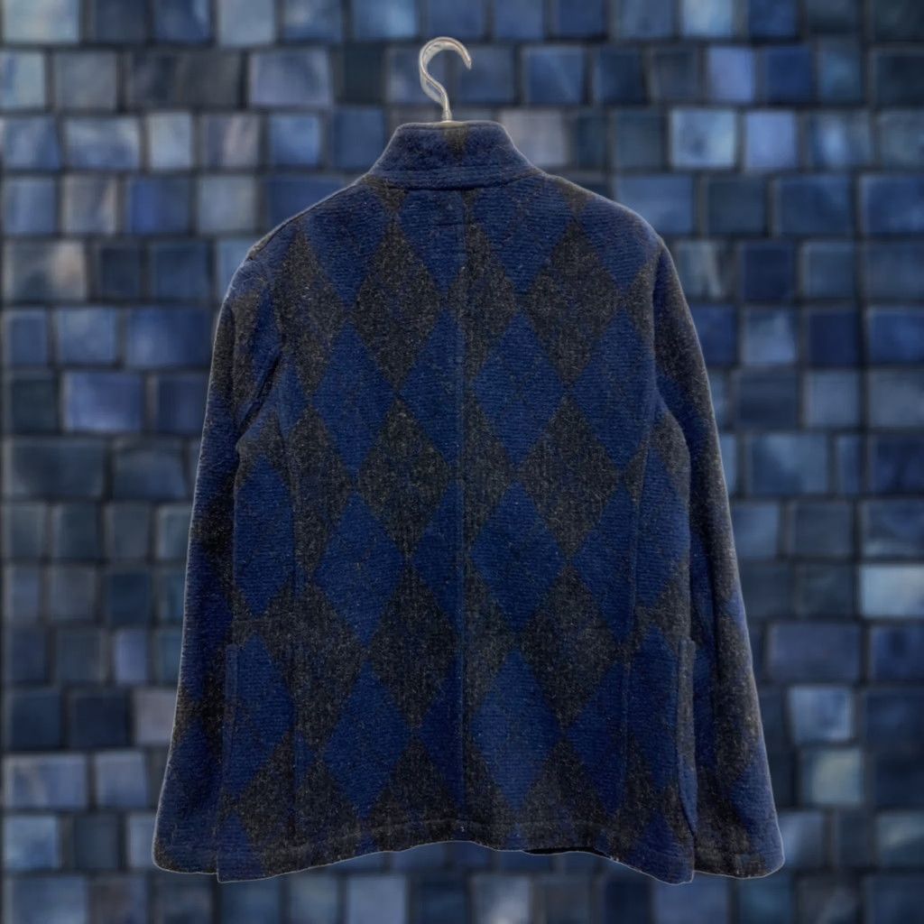 Engineered Garments Engineered Garments Jacket Stand-collar Wool Navy Size S Buttoned Casual Mens Wool Jacket Size US S / EU 44-46 / 1 - 1 Thumbnail