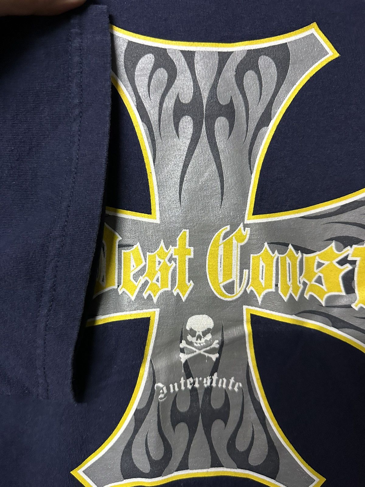 Vintage Vintage 90s West Coost Chopper Interstate Canter Tee Size US XL / EU 56 / 4 - 7 Thumbnail