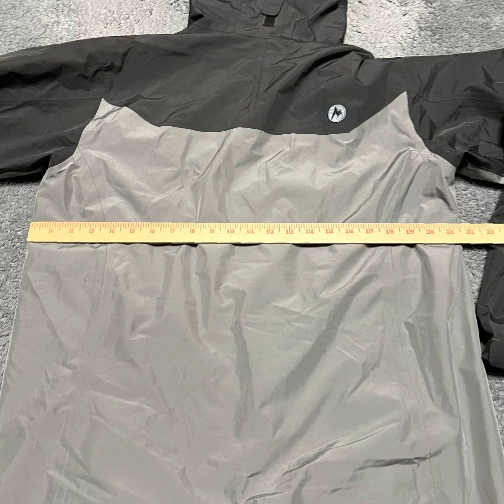 Marmot Marmot Jacket Mens Medium Gray Lightweight Hooded Windbreaker stain Size US M / EU 48-50 / 2 - 6 Thumbnail
