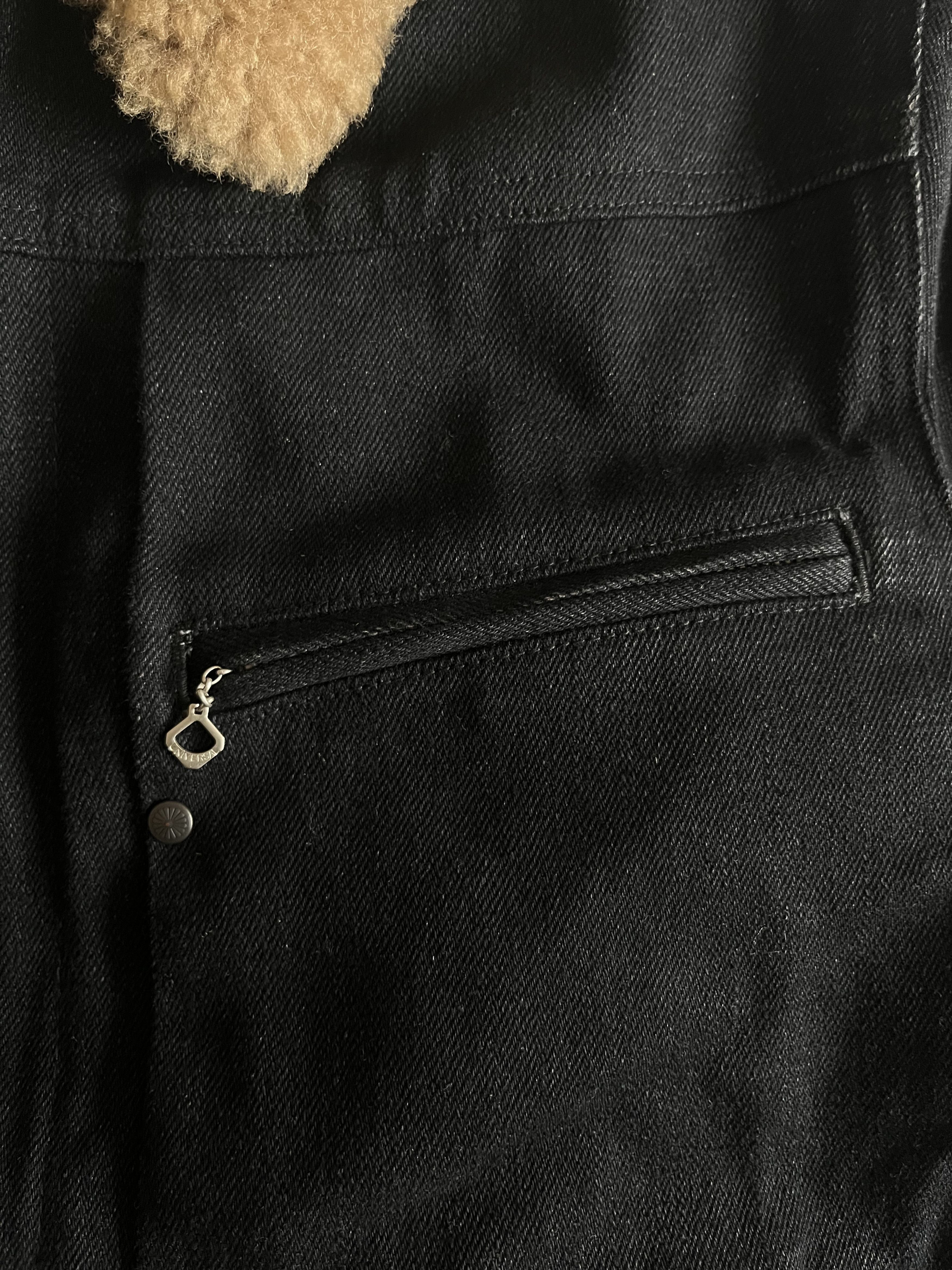 Freenote Cloth Freenote Cloth RJ-2 Denim Shearling Jacket | Grailed